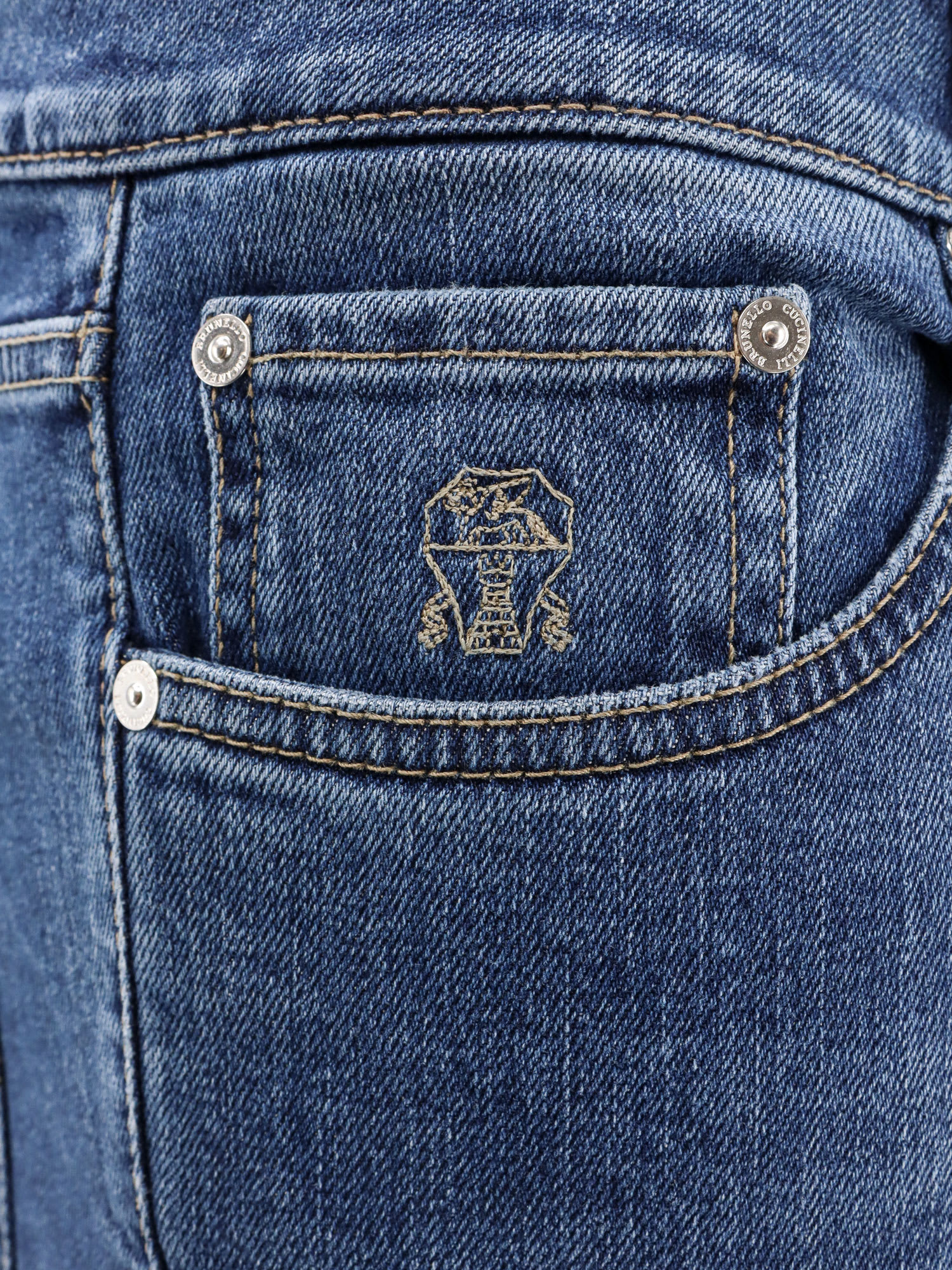 Shop Brunello Cucinelli Jeans In Blue