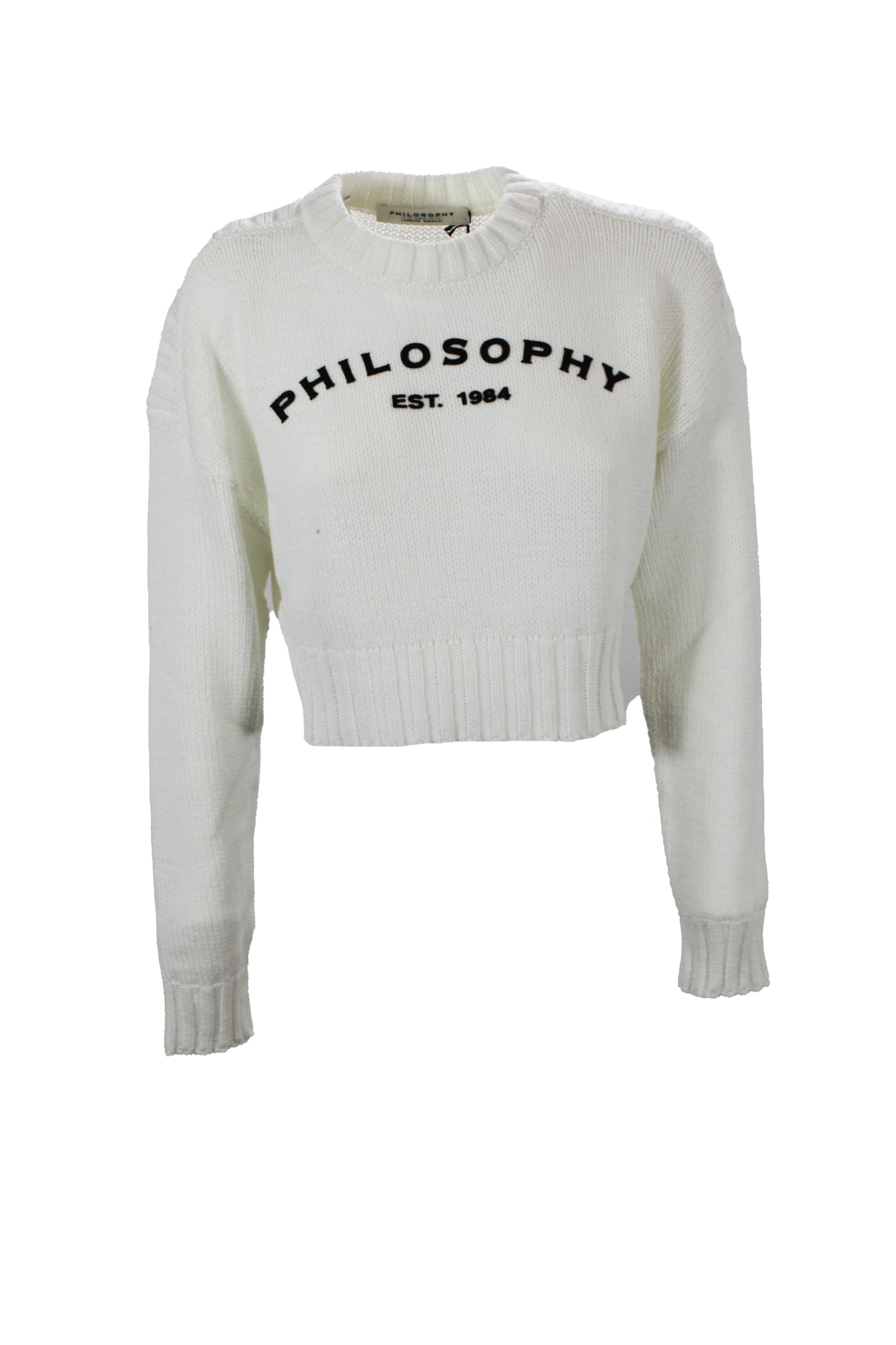 Philosophy di Lorenzo Serafini Cotton Blend Sweatshirt