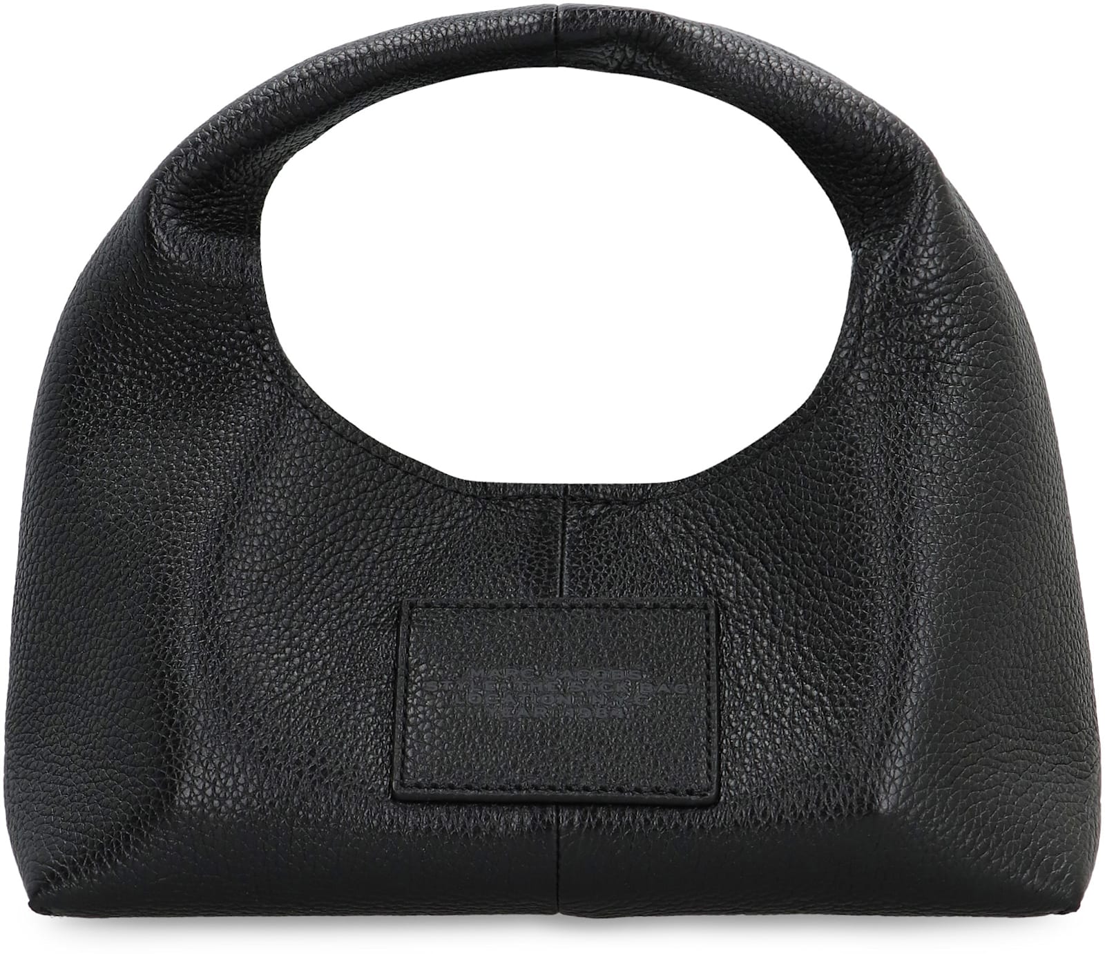 Shop Marc Jacobs The Mini Sack Bag Leather In Black