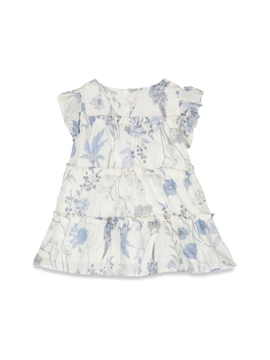 MISS BLUMARINE PRINT DRESS 