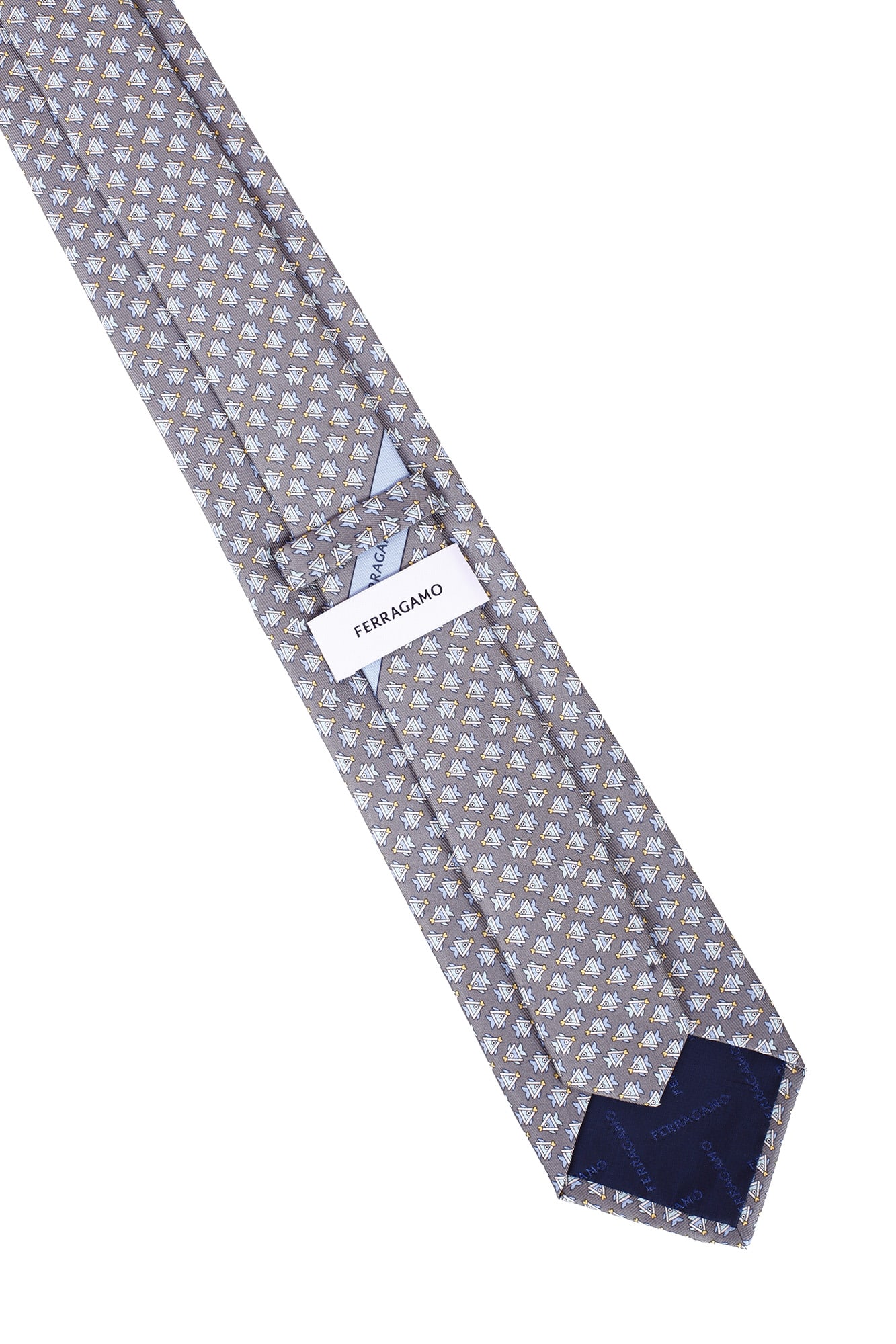 Shop Ferragamo Salvatore  Ties Grey