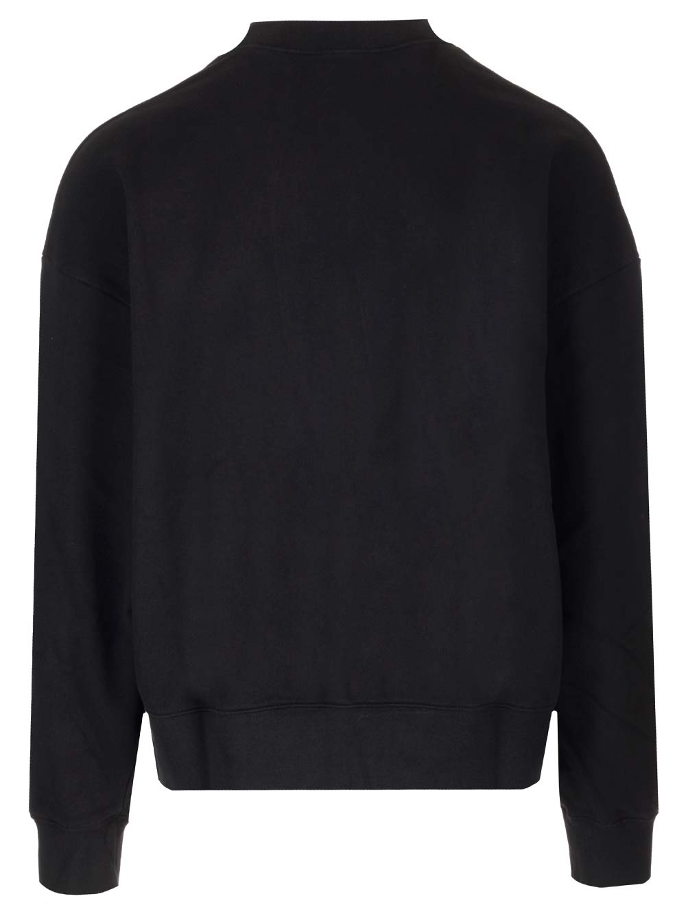 Shop Palm Angels Crewneck Sweatshirt In Black