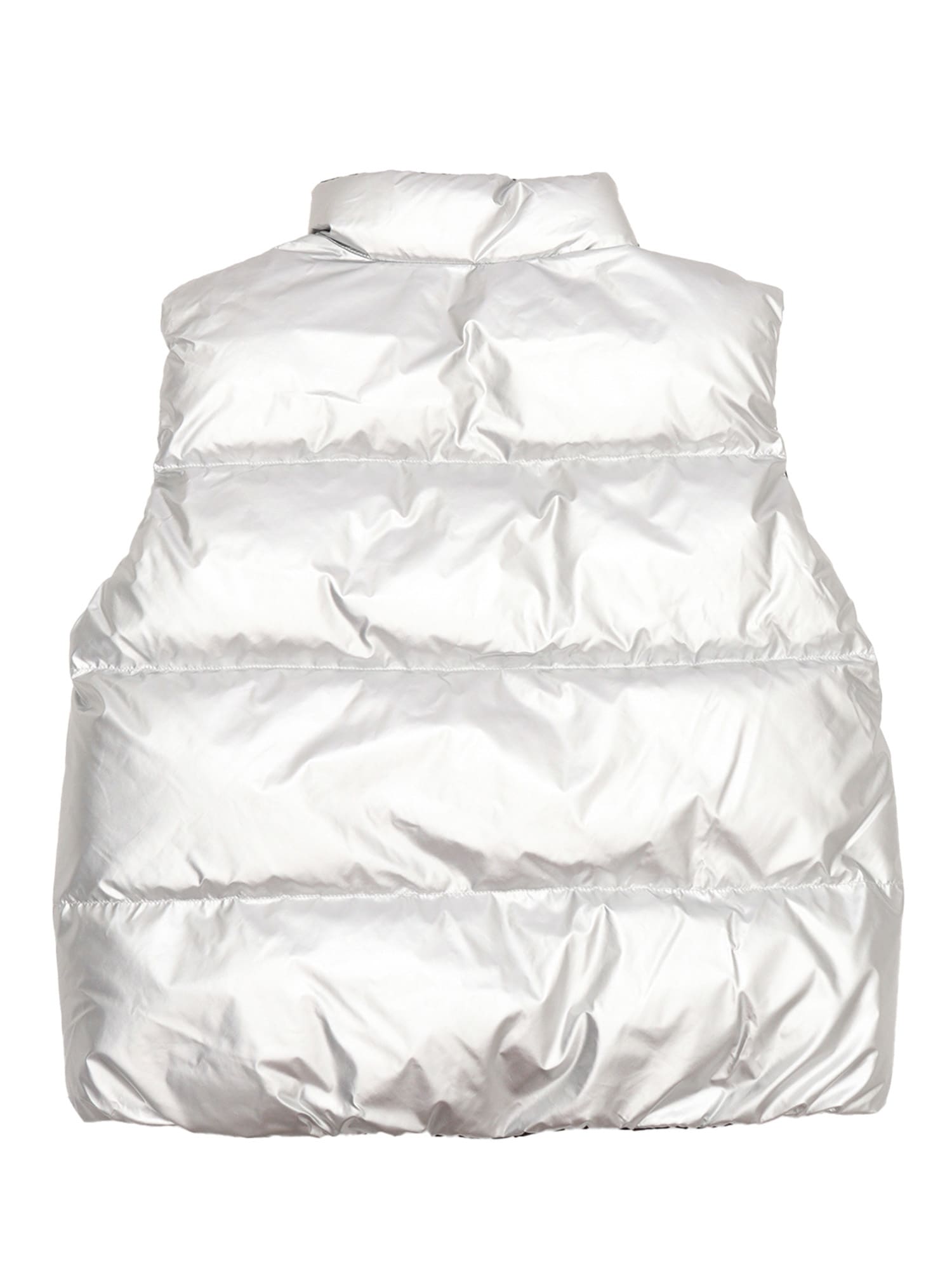 Moschino Vest In Silver