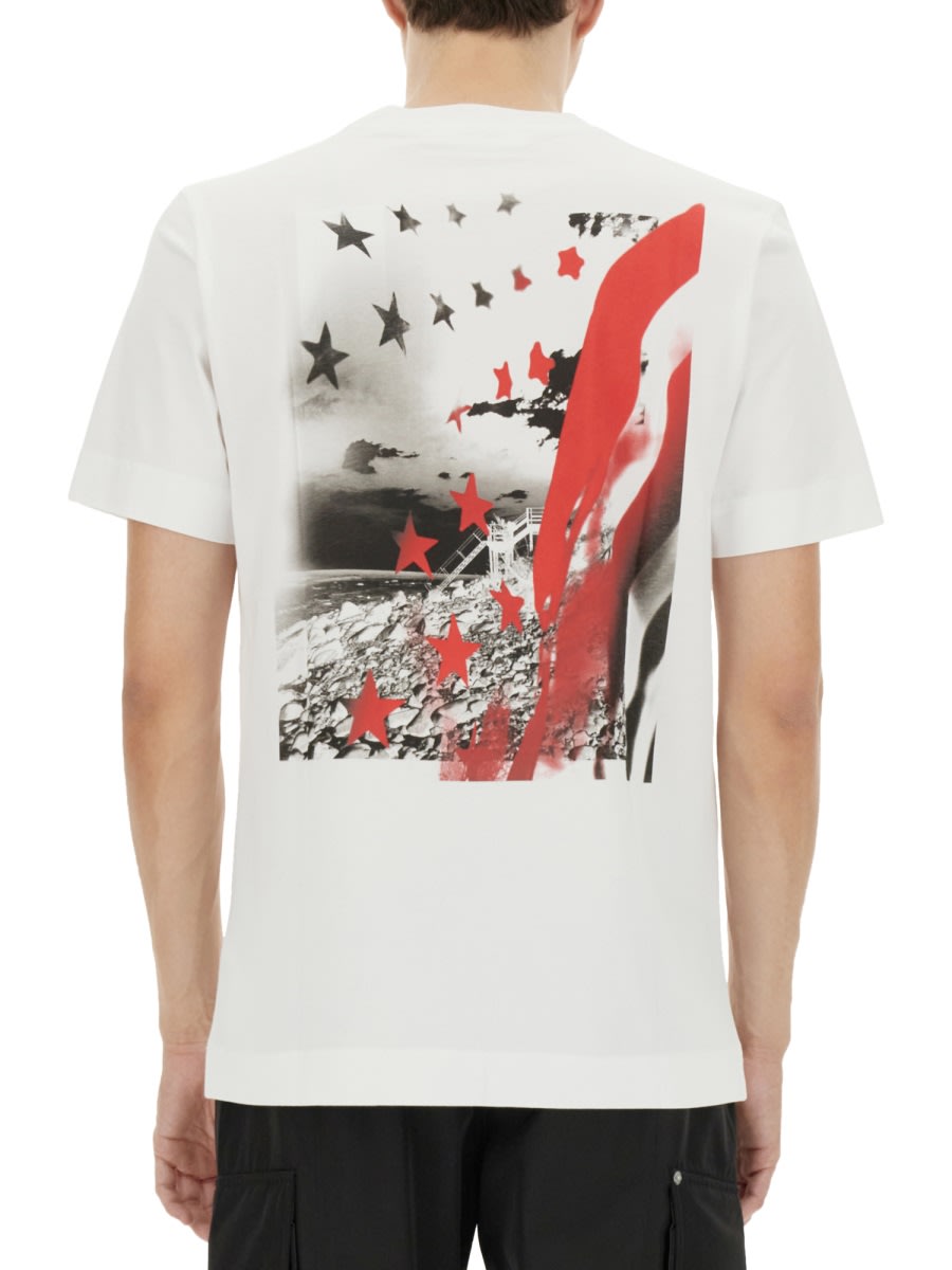 Shop Alyx Graphic Print T-shirt In White