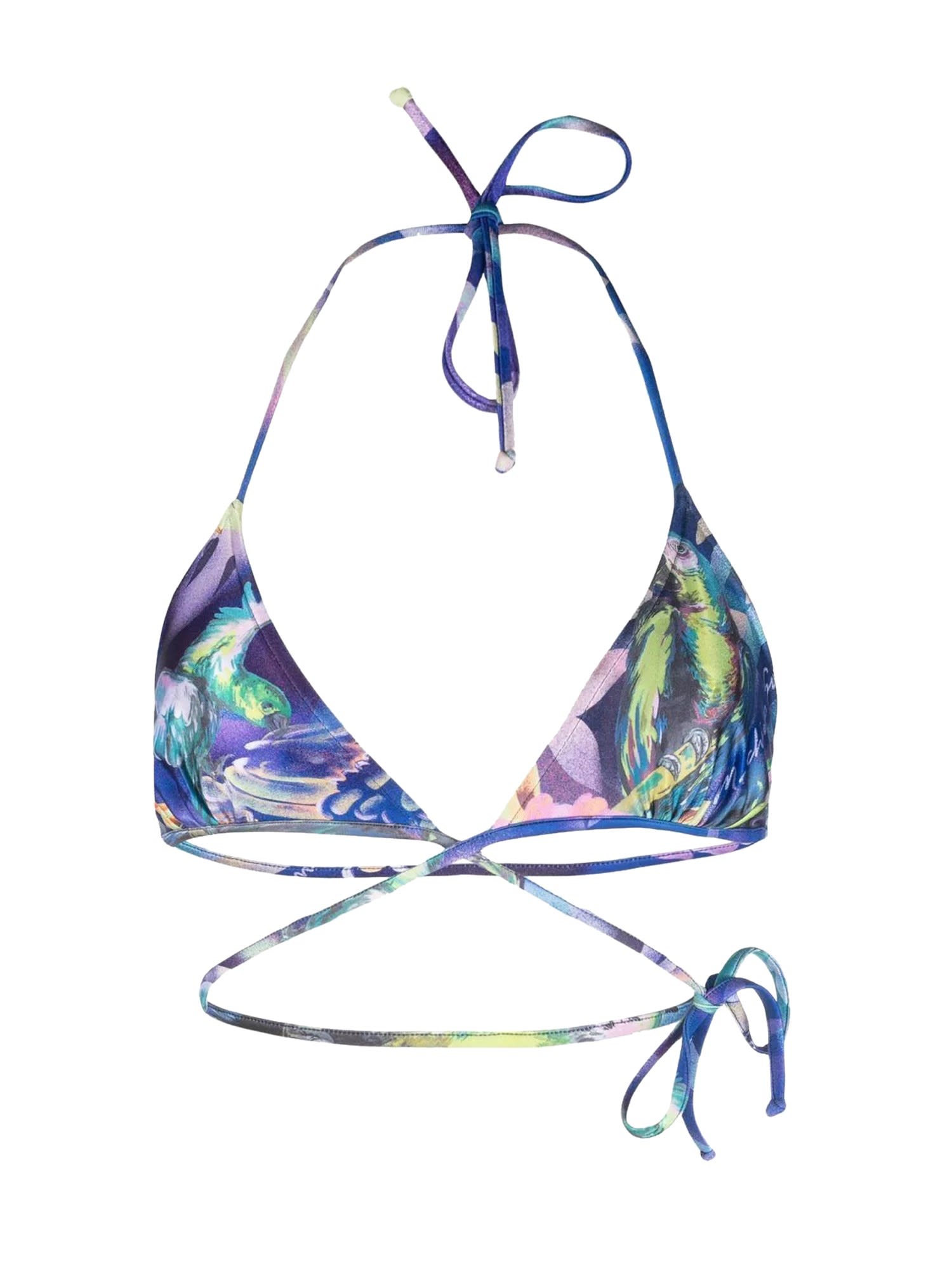 Moschino Printed Bikini Swimsuit