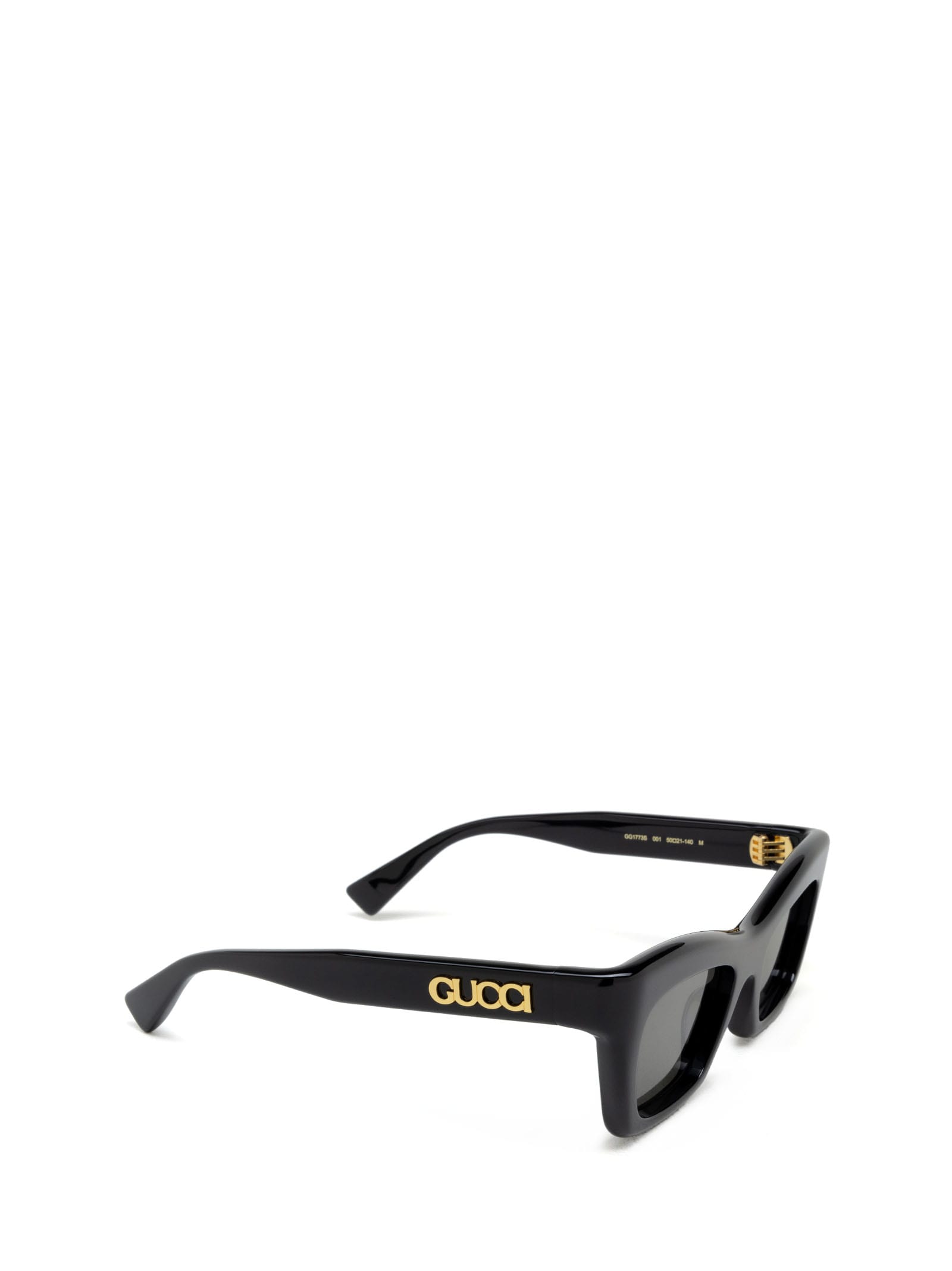 Shop Gucci Gg1773s Black Sunglasses