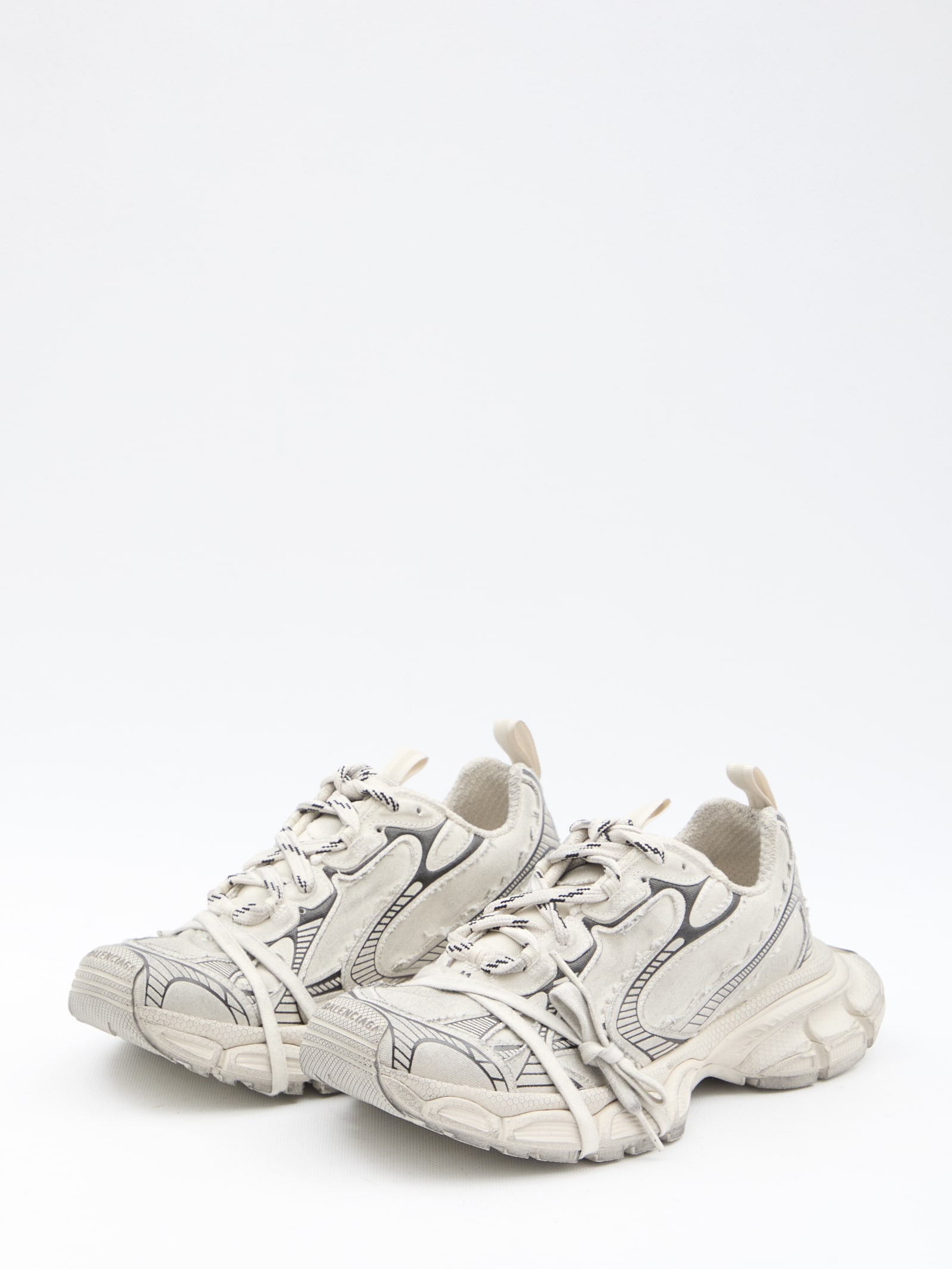 Shop Balenciaga 3xl Sneakers In Beige