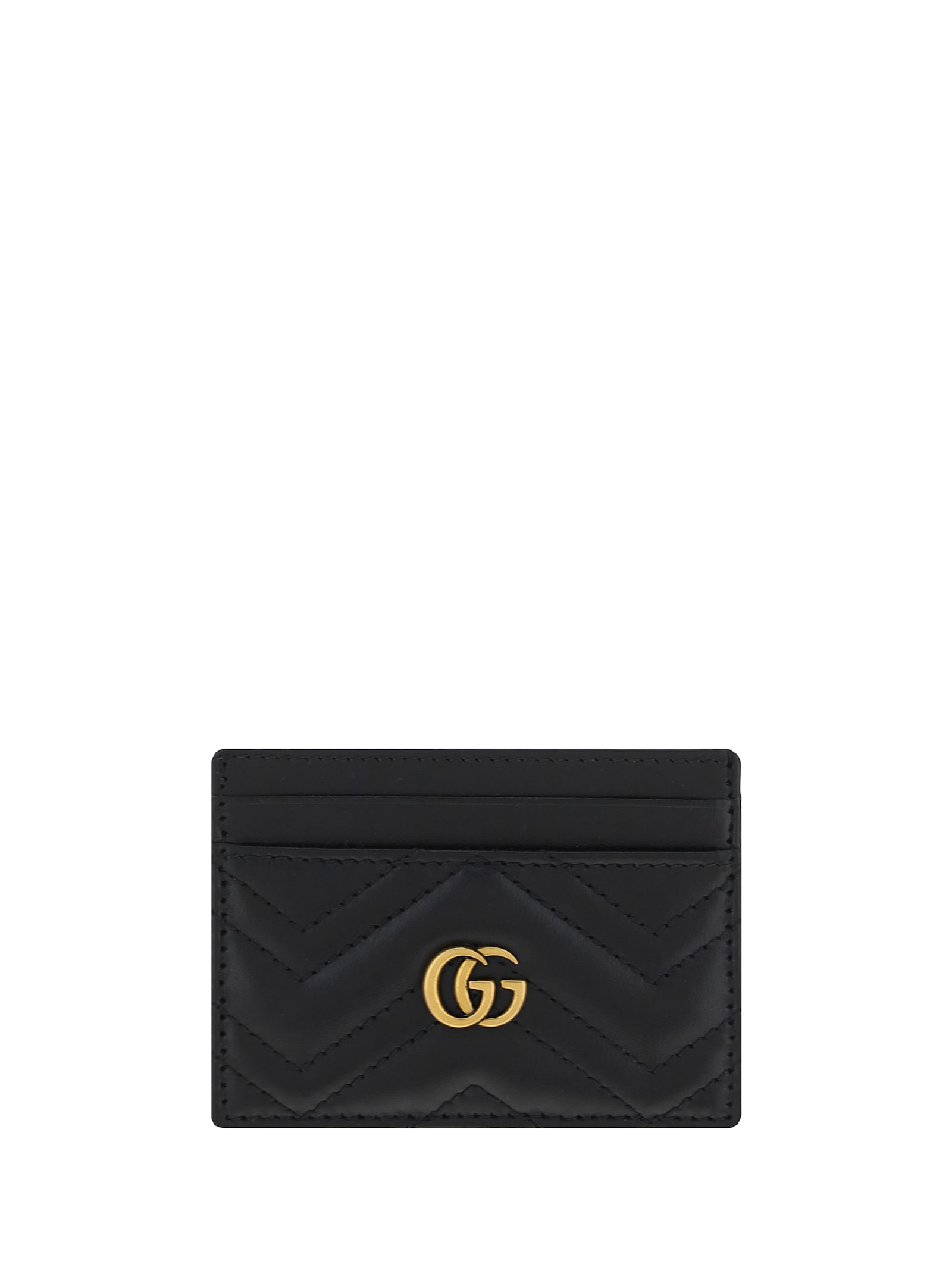 Gucci Card Holder In Nero/nero