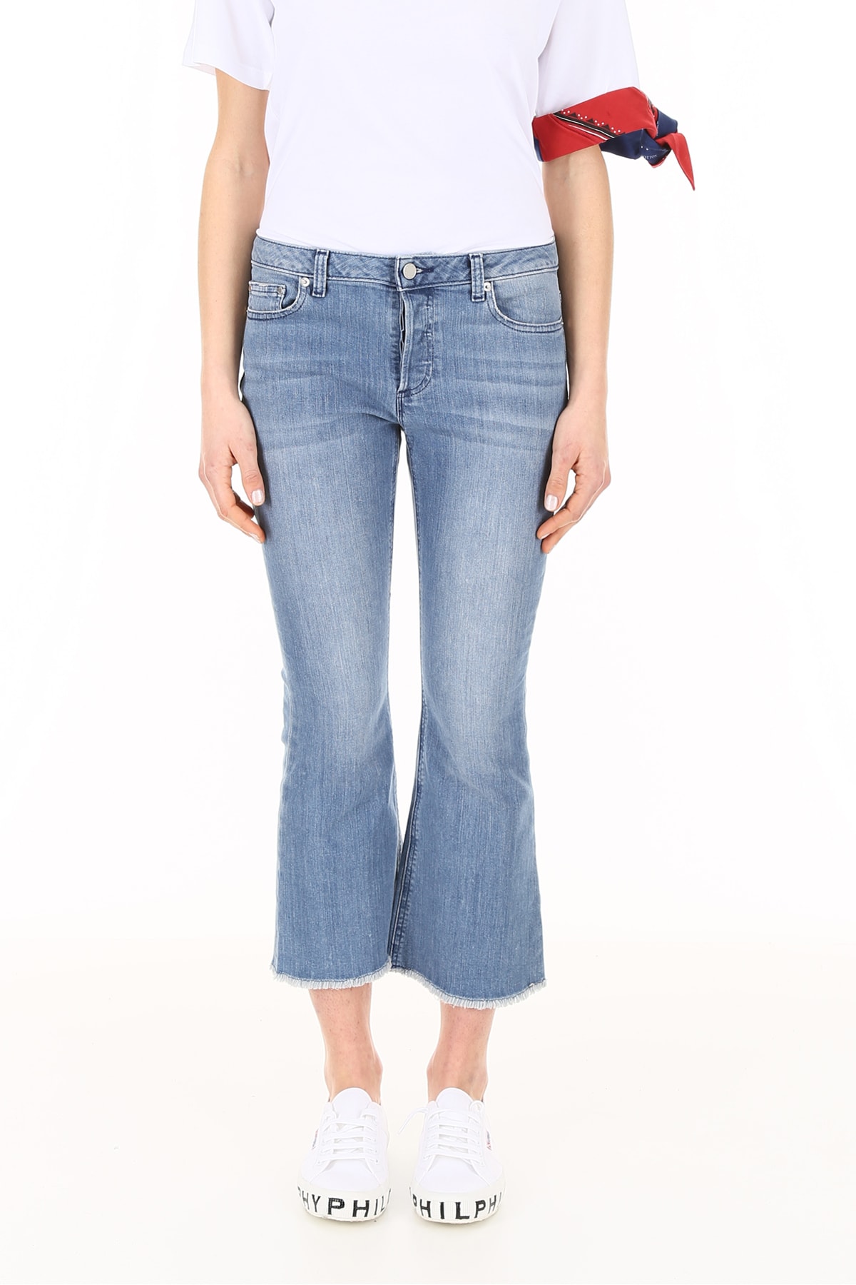 michael kors cropped jeans