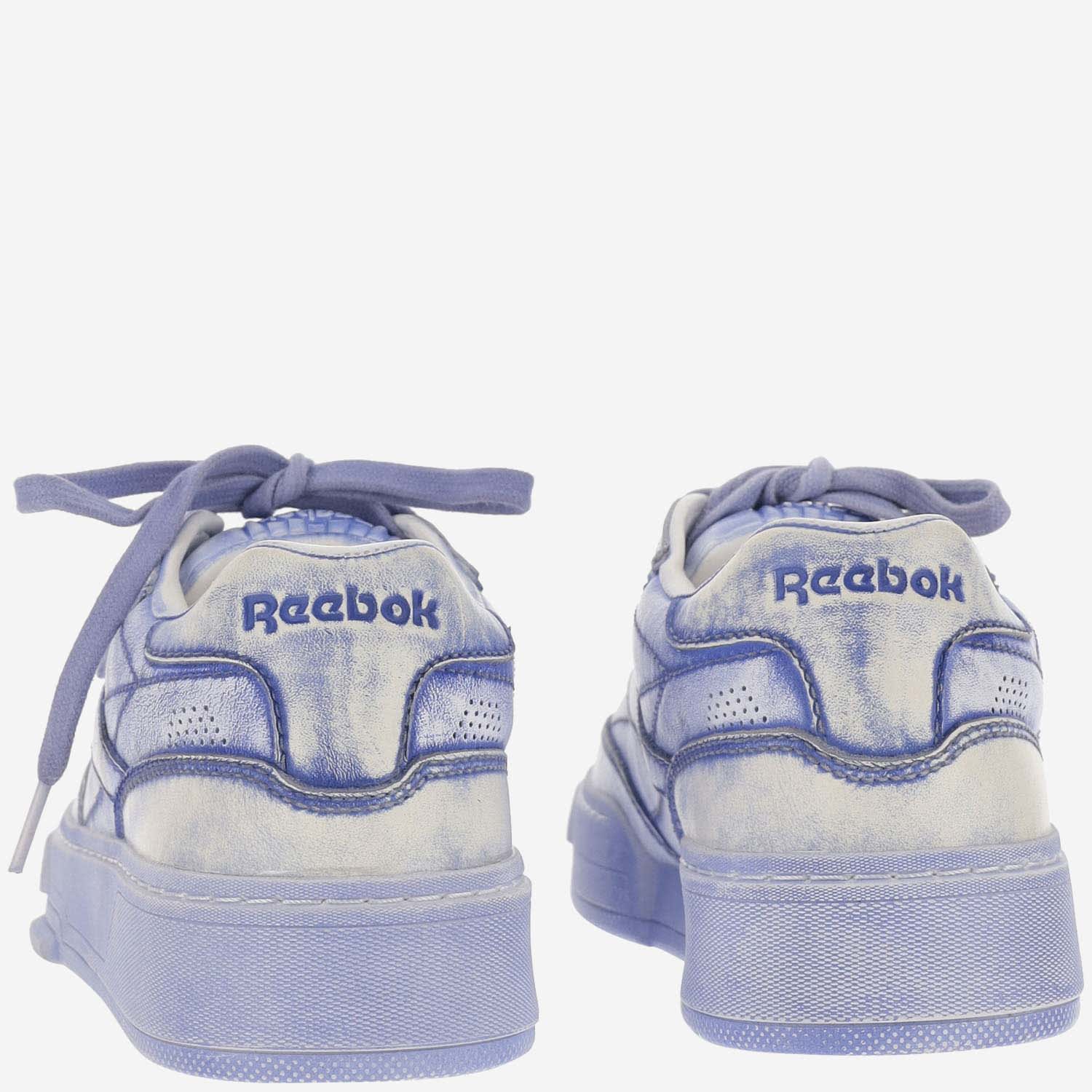 Shop Reebok Club C Ltd Leather Sneakers In Blue