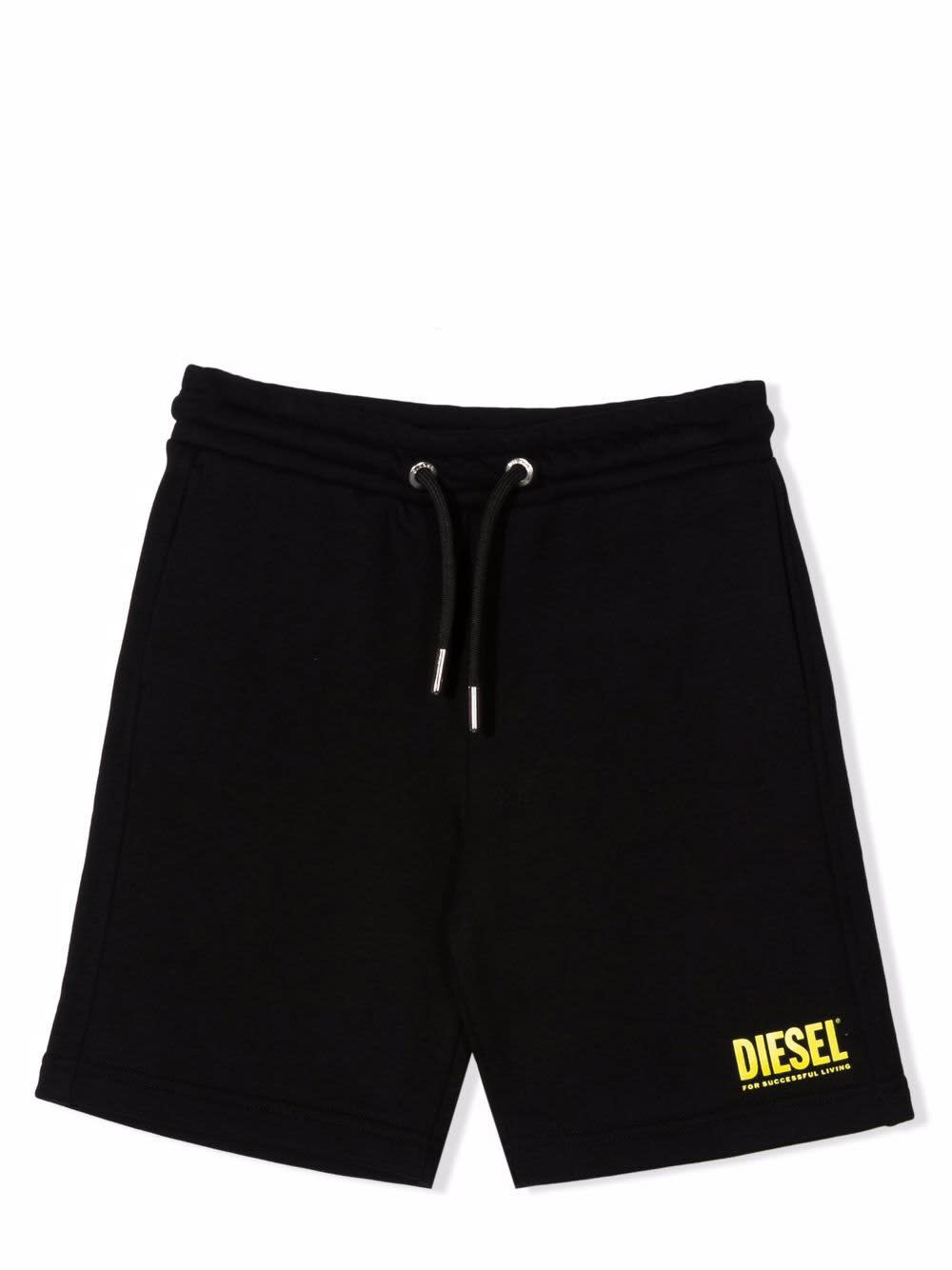 Diesel Bermuda Shorts With Logo