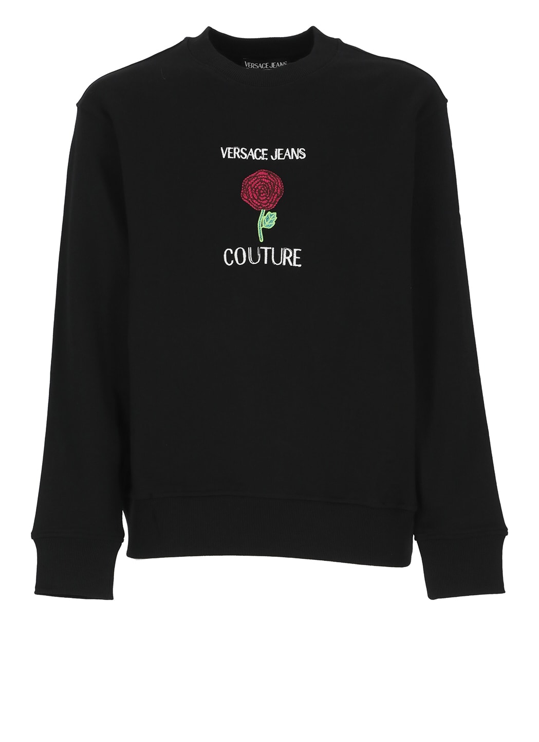 VERSACE JEANS COUTURE ROSES SWEATSHIRT