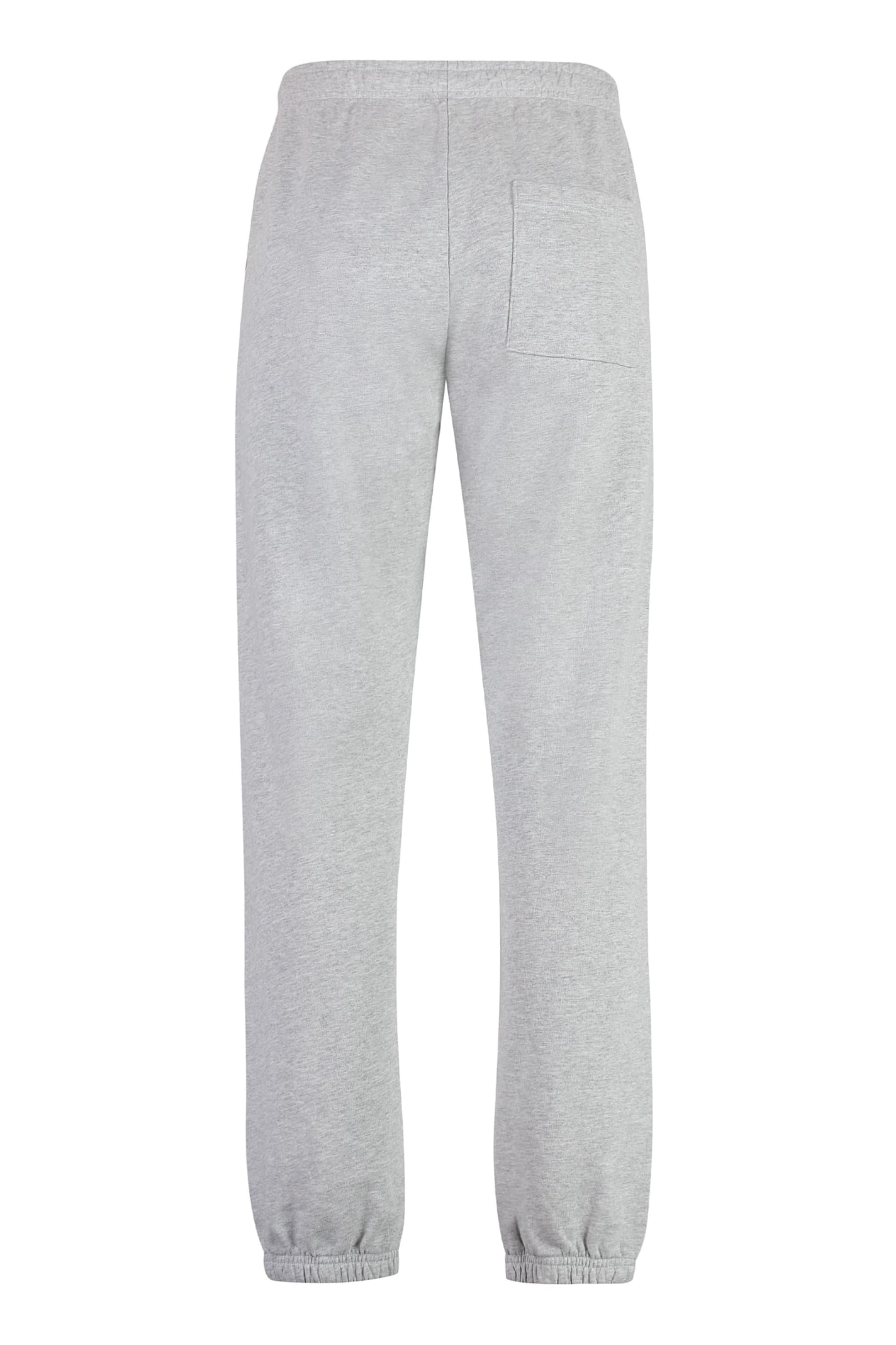 Sporty & Rich Cotton Track-pants In Grey