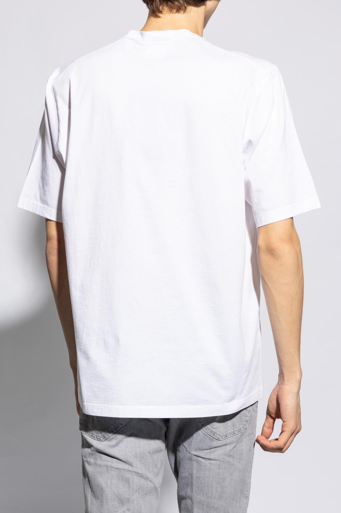 Shop Dsquared2 T-shirt With Logo In White