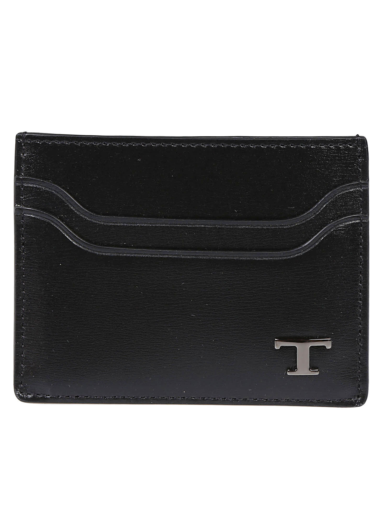 Shop Tod's Tsi Credit Card Holder In Altraversione