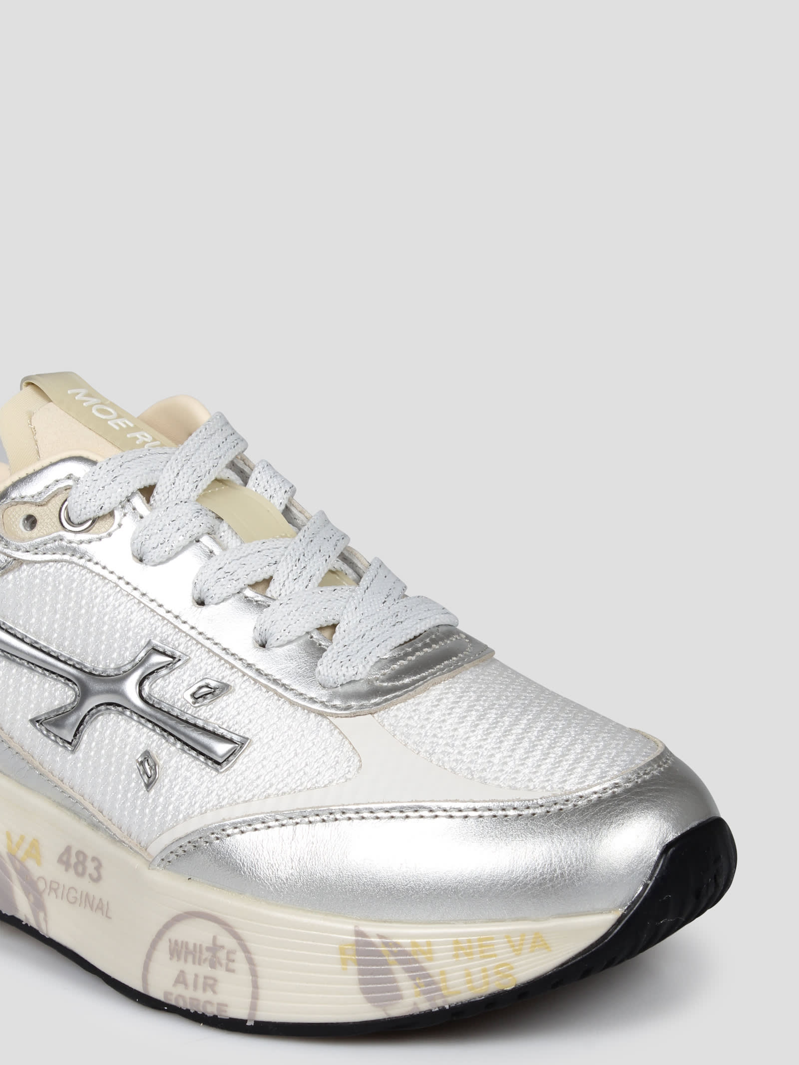 Shop Premiata Timeless Trainers Moerund 6993 Sneakers In White