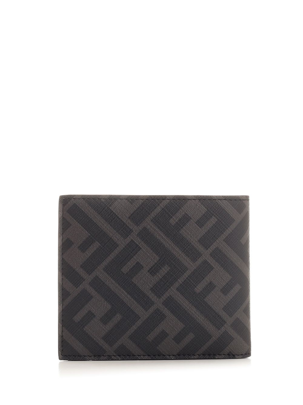 Shop Fendi Diagonal Wallet In Black