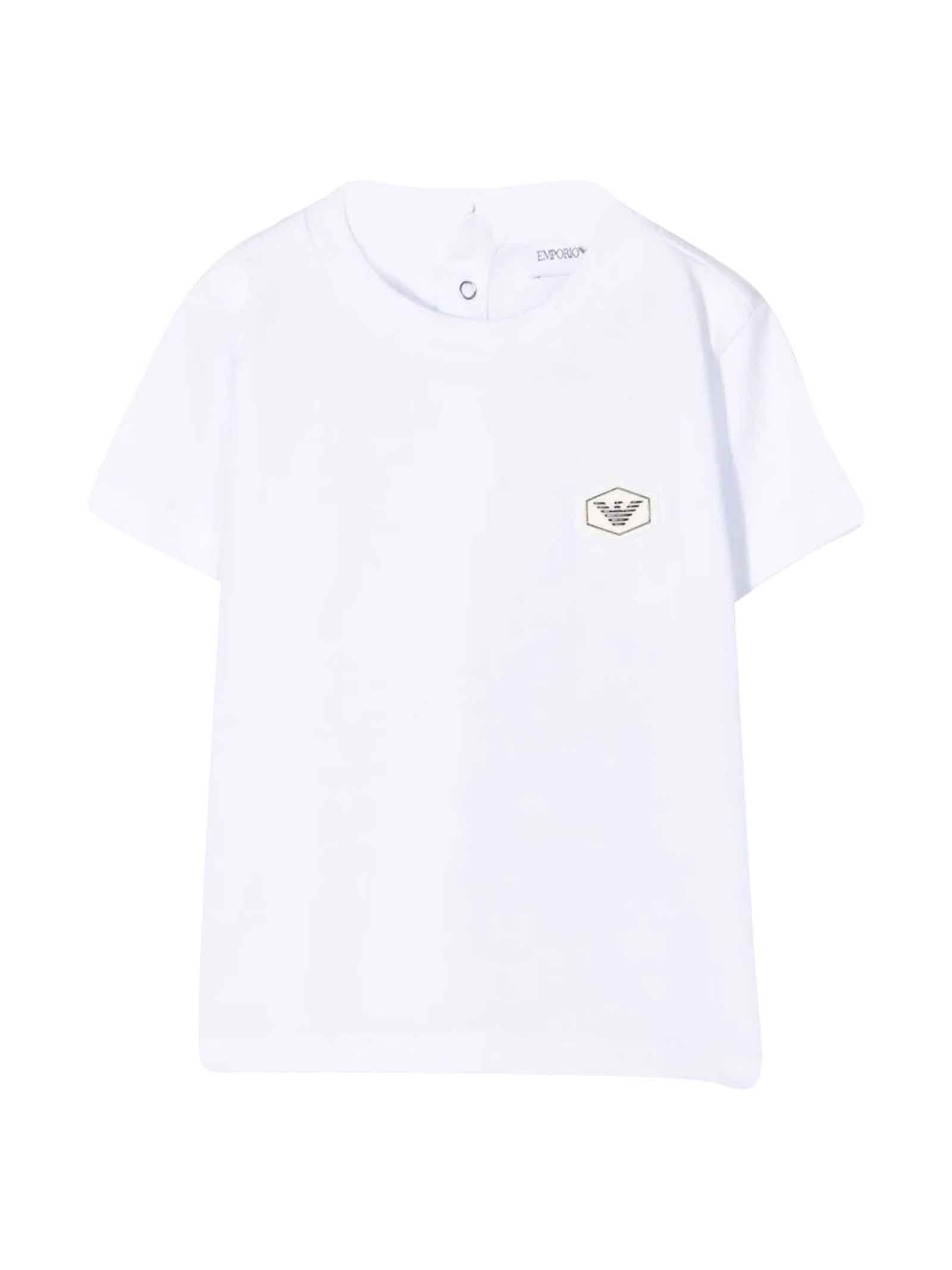 Emporio Armani White T-shirt Baby Boy