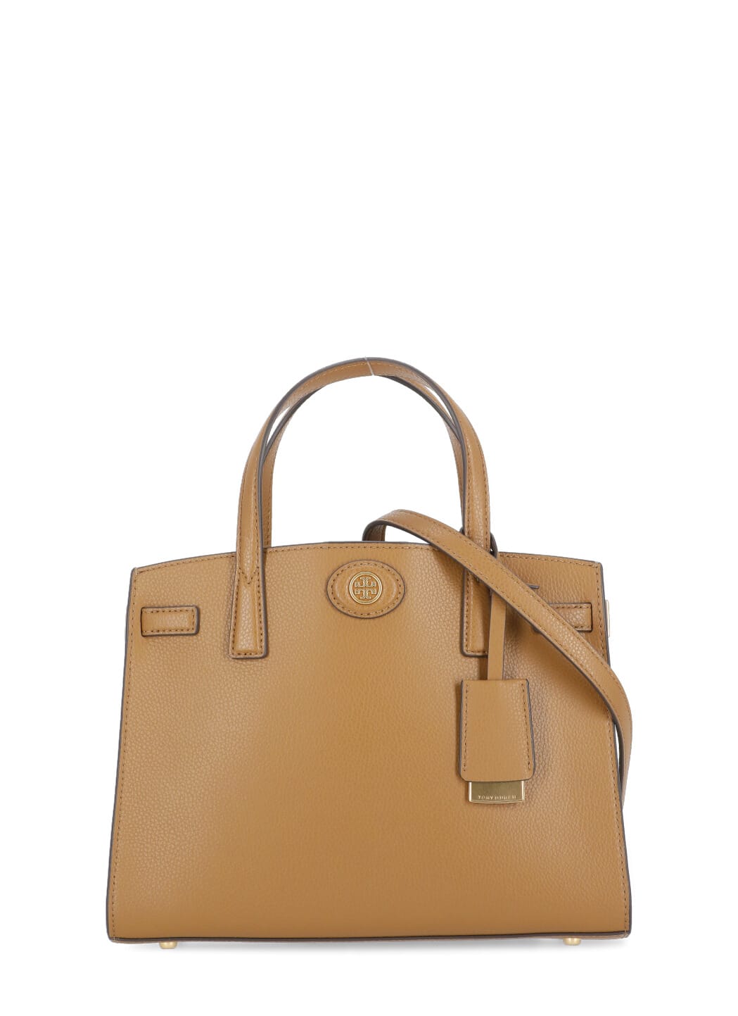 Shop Tory Burch Robinson Bag In Brown