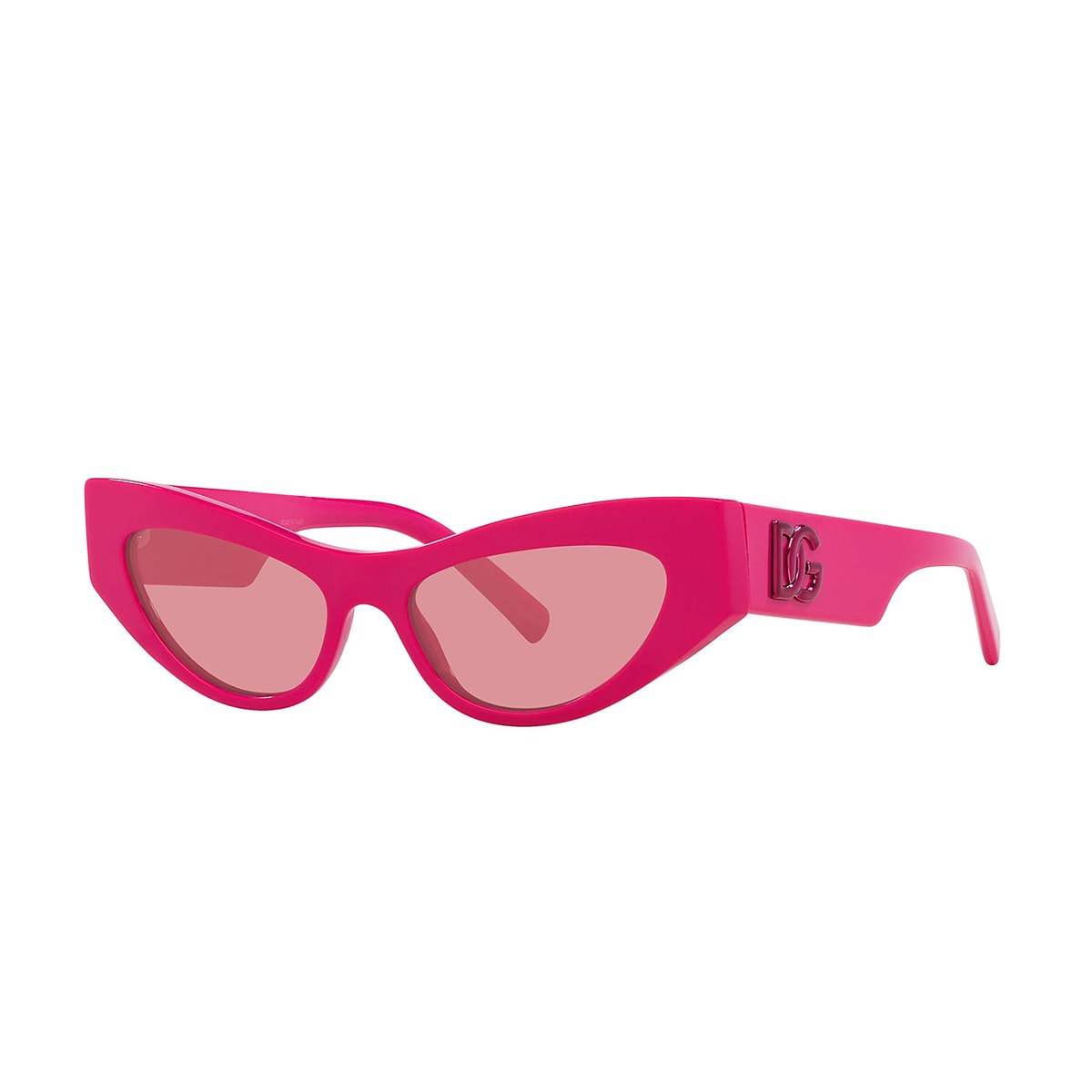 Shop Dolce &amp; Gabbana Eyewear Dg4450 326230 Sunglasses In Rosa