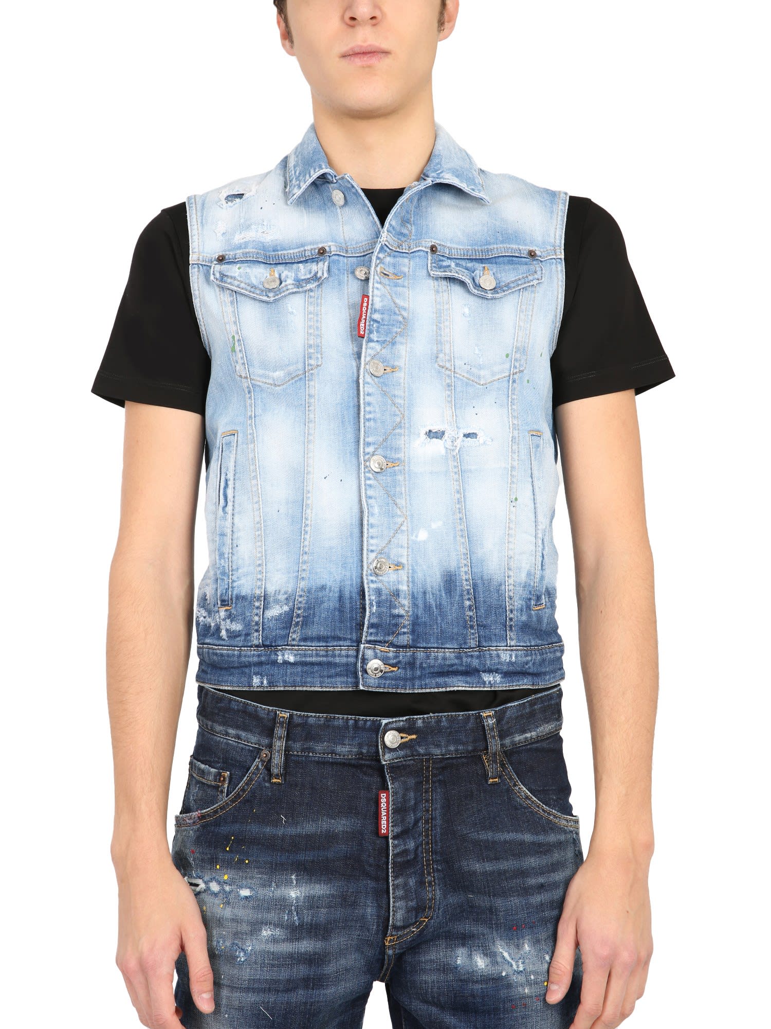 Dsquared2 Vest Without Sleeves