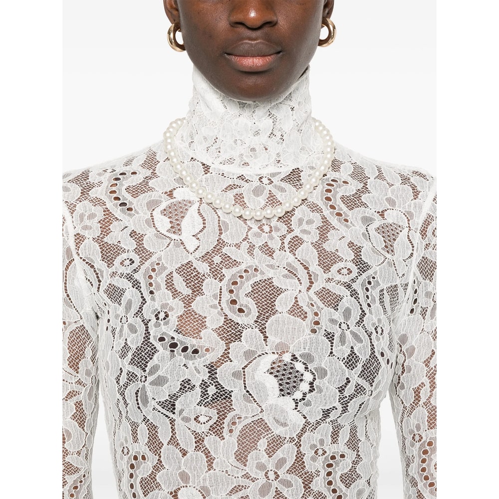 Valentino Garavani Bodysuits In White