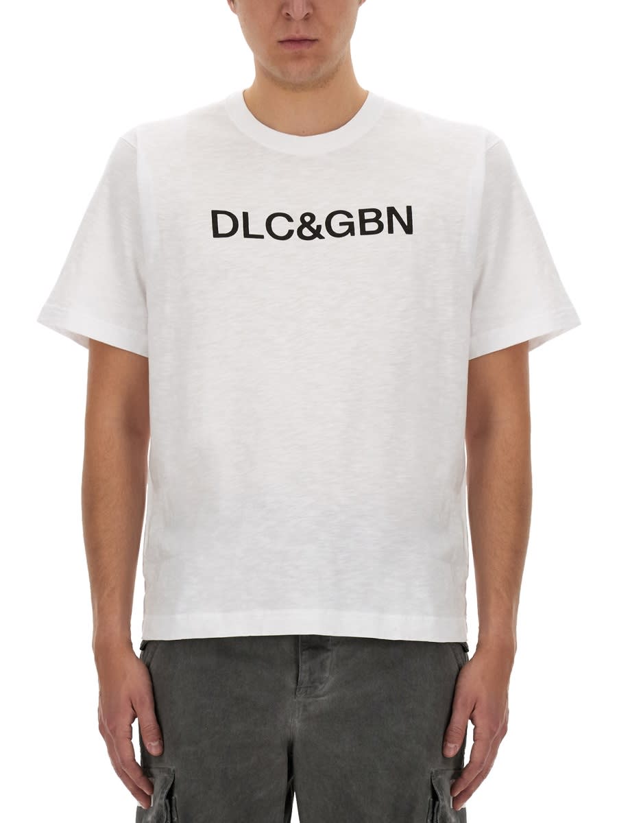 DOLCE & GABBANA T-SHIRT WITH LOGO 