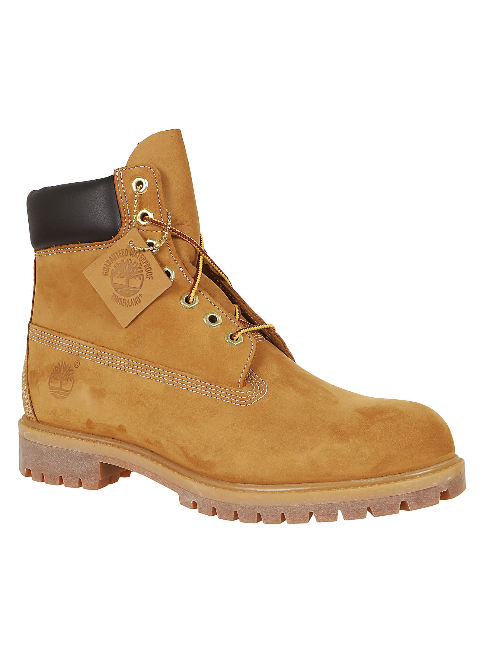 Shop Timberland Premium 6 Inch Lace Up Waterproof Boot Wheat In Wheat Full Grain