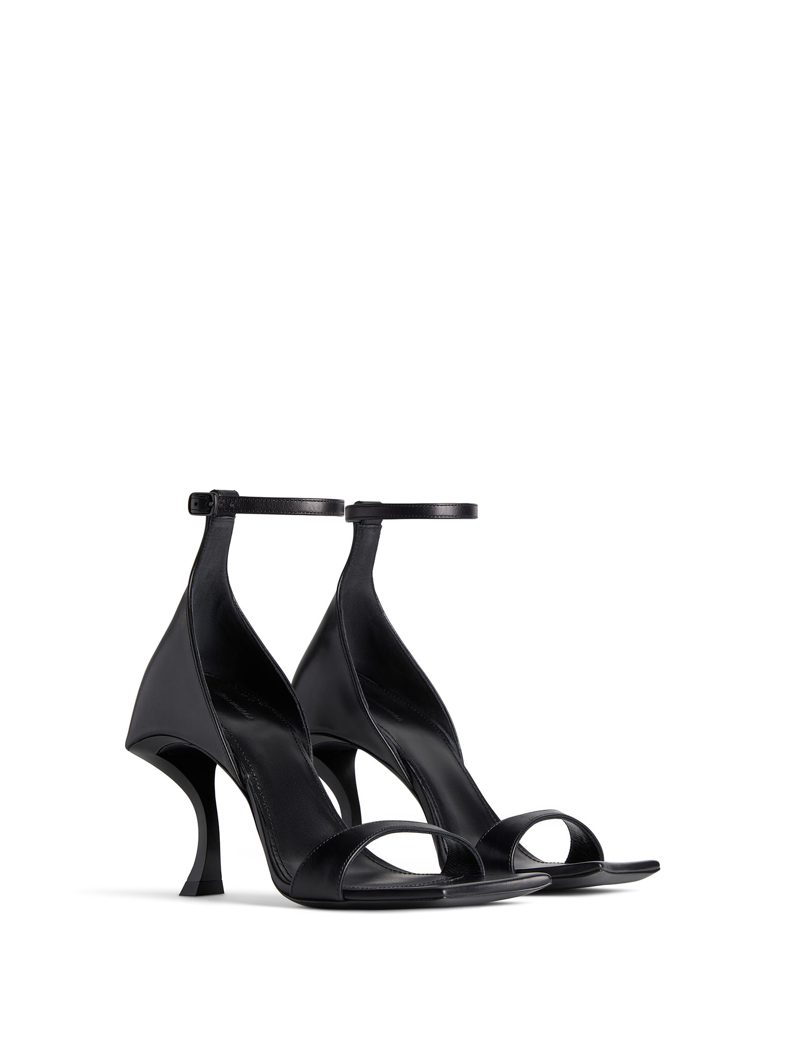 Shop Balenciaga Sandals In Black