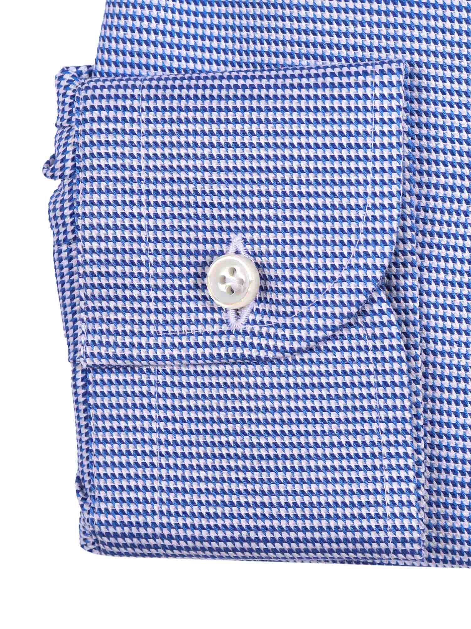 Sonrisa Pocket Cotton Shirt In Blue