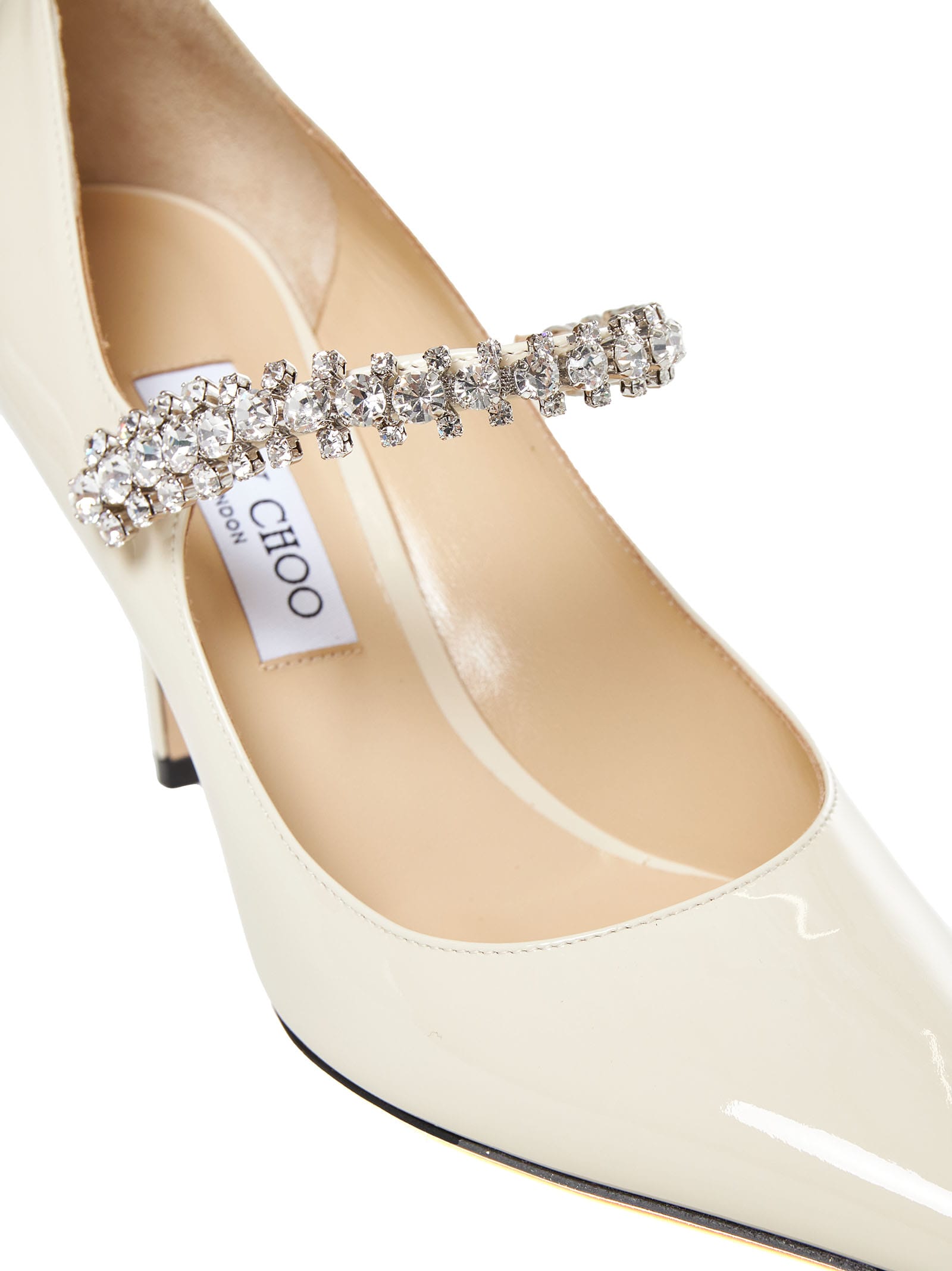 Shop Jimmy Choo High-heeled Shoe In Linen