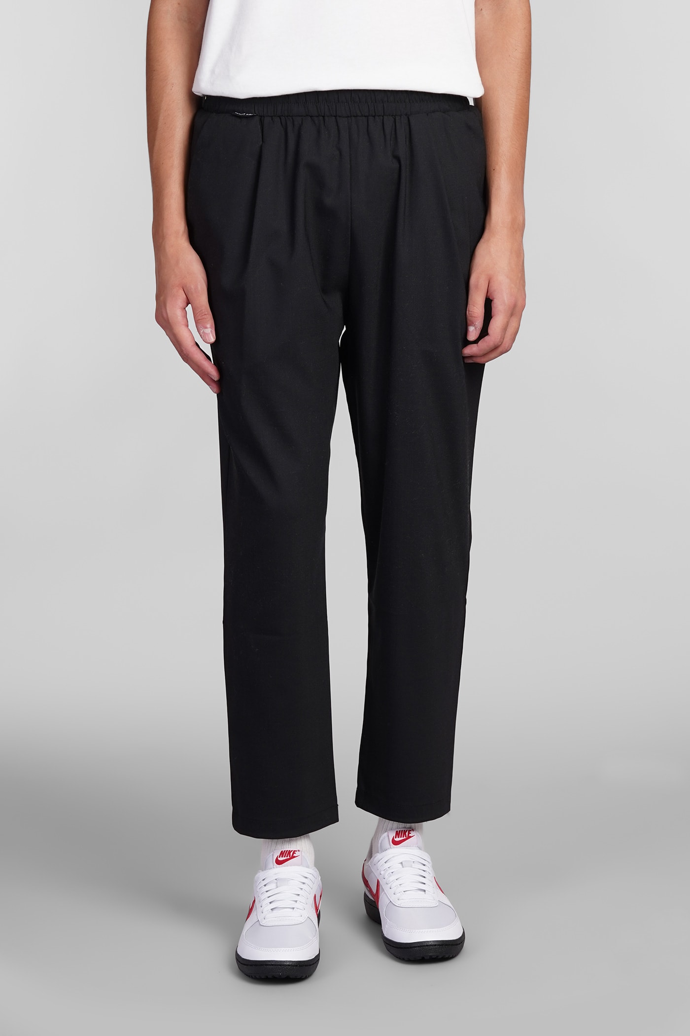 Pants In Black Polyester