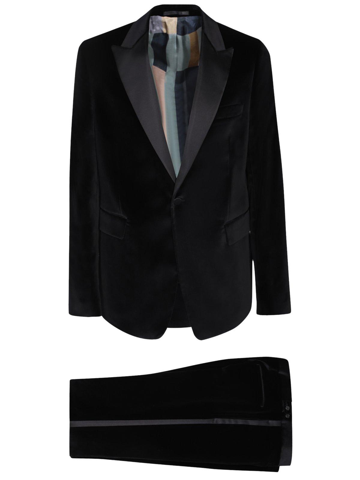 paul smith velvet evening suit