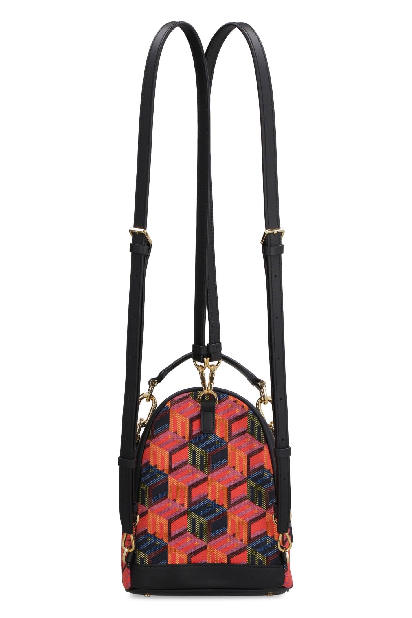 Shop Mcm Patricia Small Convertible Backpack In Multicolor
