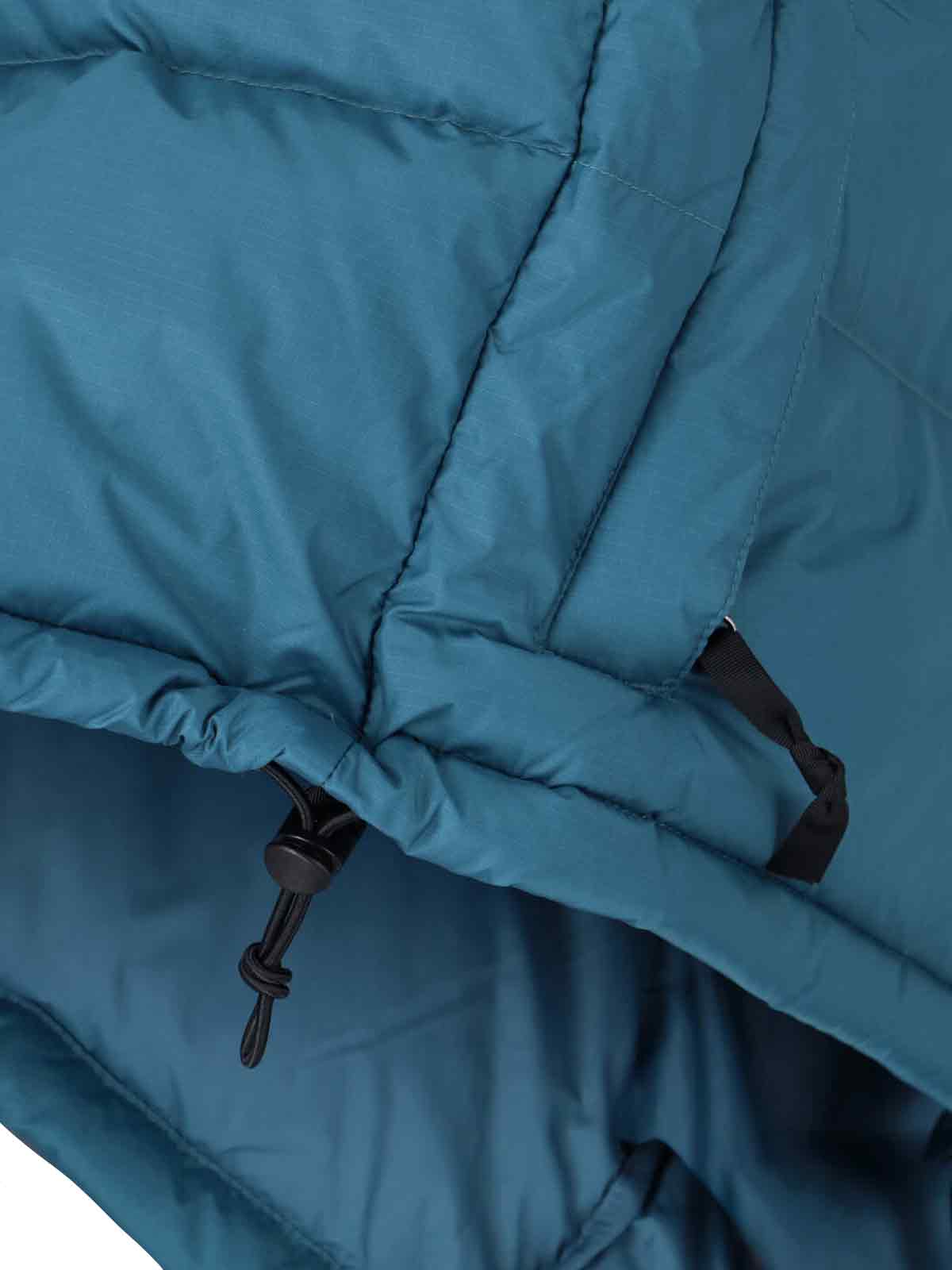 The North Face Relaxed Fit Jacket High Collar In Blue