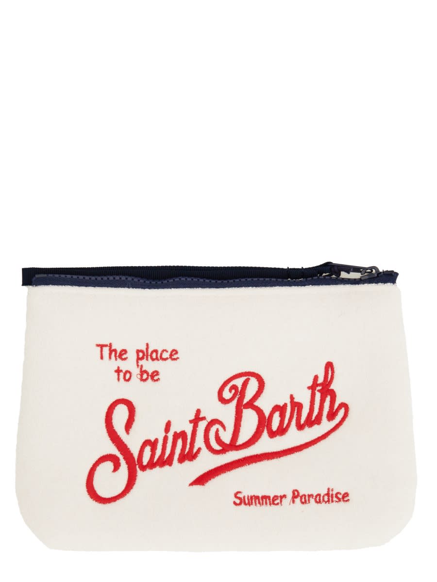 Mc2 Saint Barth Clutch Bag Aline In White