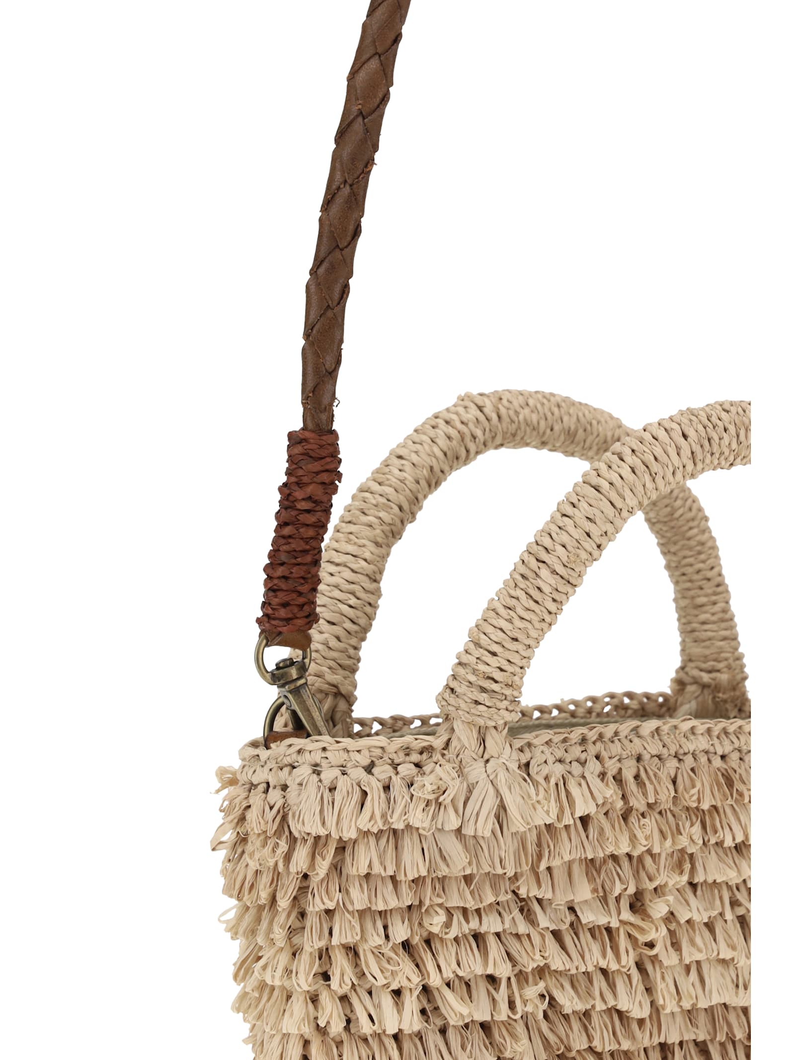Ibeliv Naka Raffia Shoulder Bag