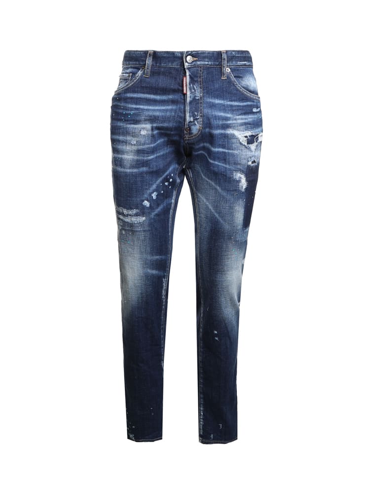 DSQUARED2 SLIM FIT DENIM JEANS