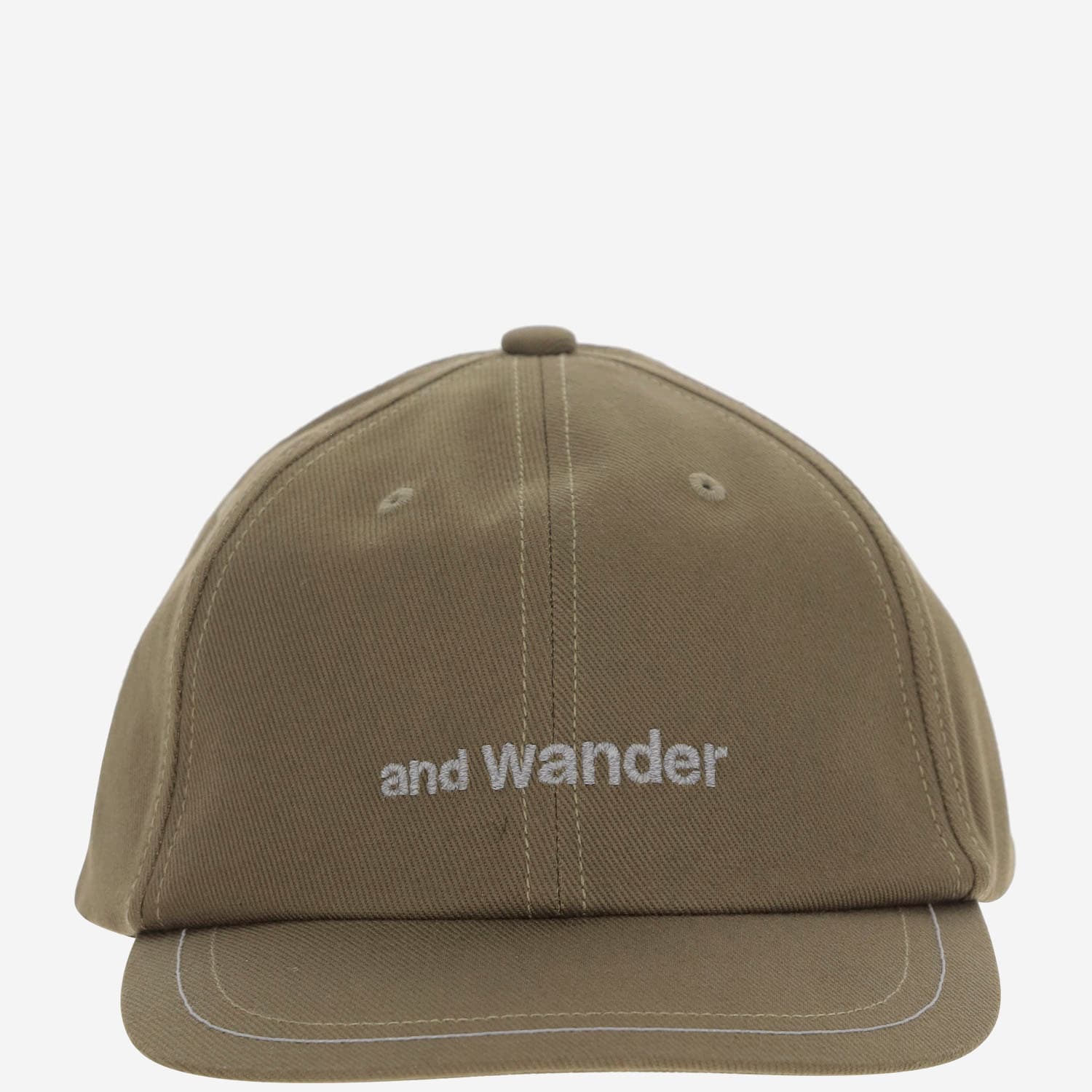 Cotton Baseball Cap With Logo