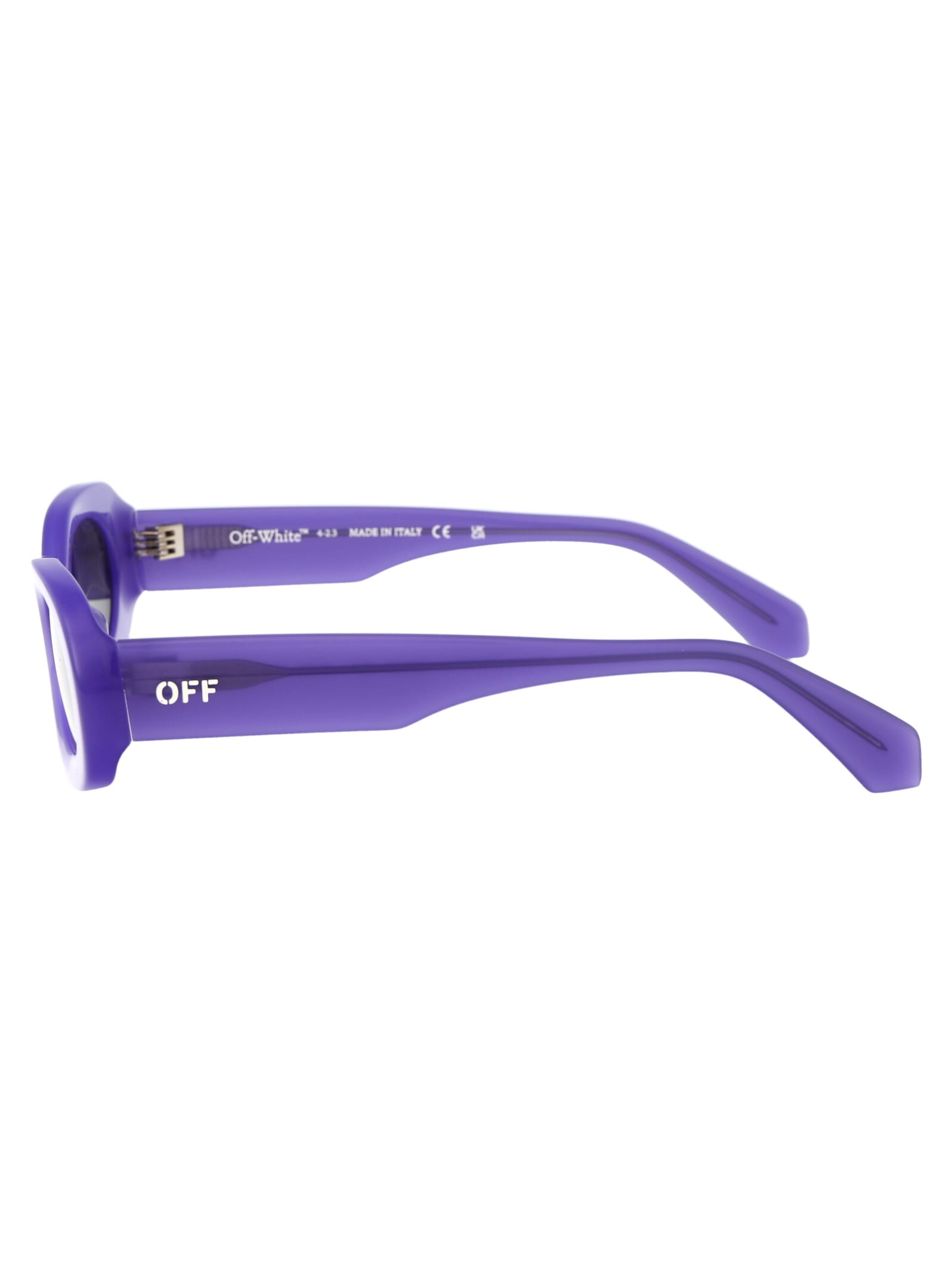 Shop Off-white Amalfi Sunglasses In 3707 Purple