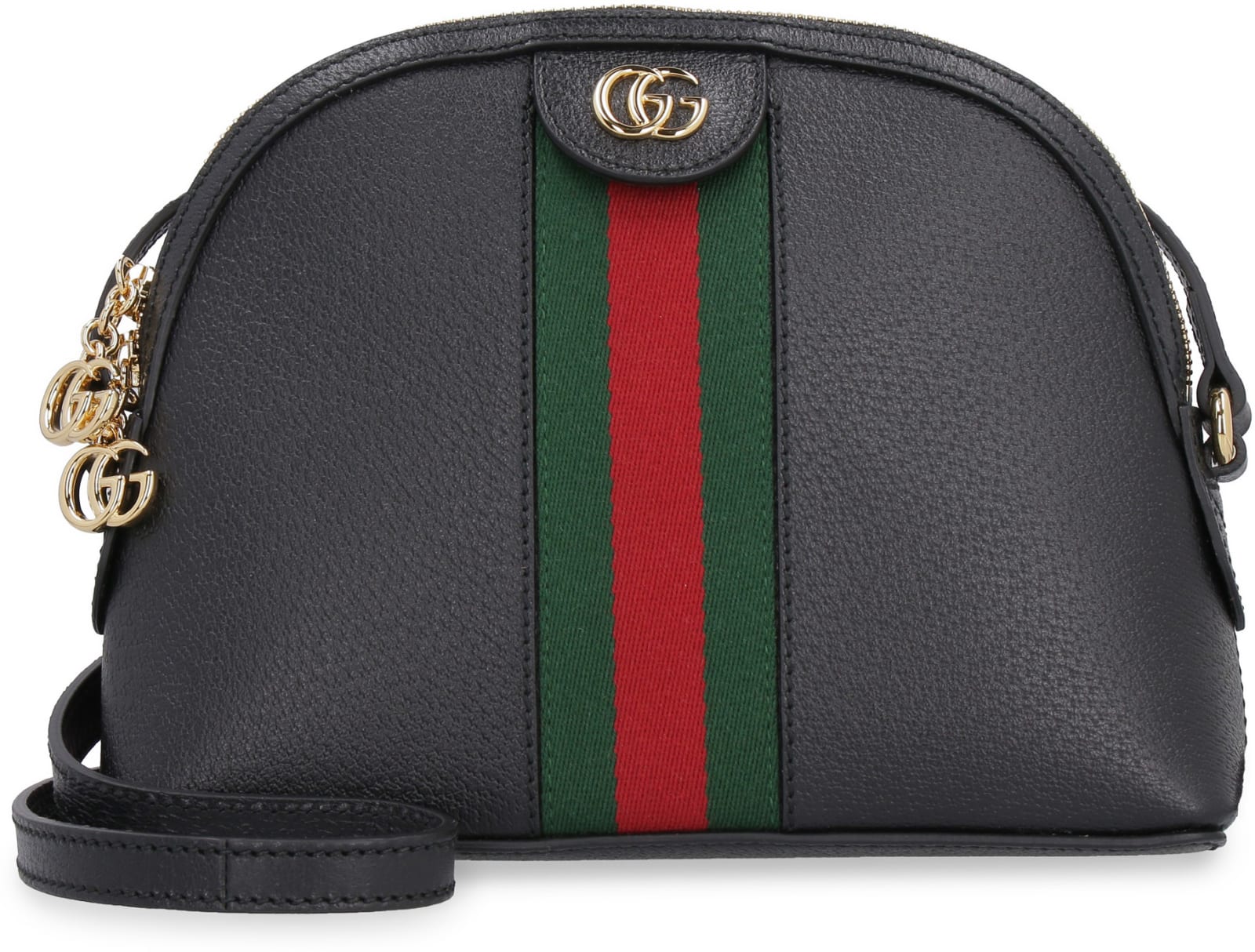 Gucci Gucci Ophidia Leather Shoulder Bag - black - 11011590 | italist