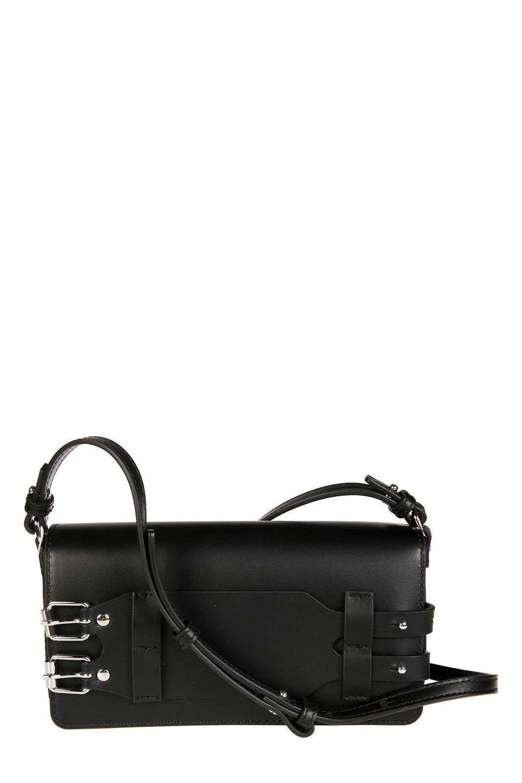 Mm6 Maison Margiela Buckle Detailed Small Shoulder Bag