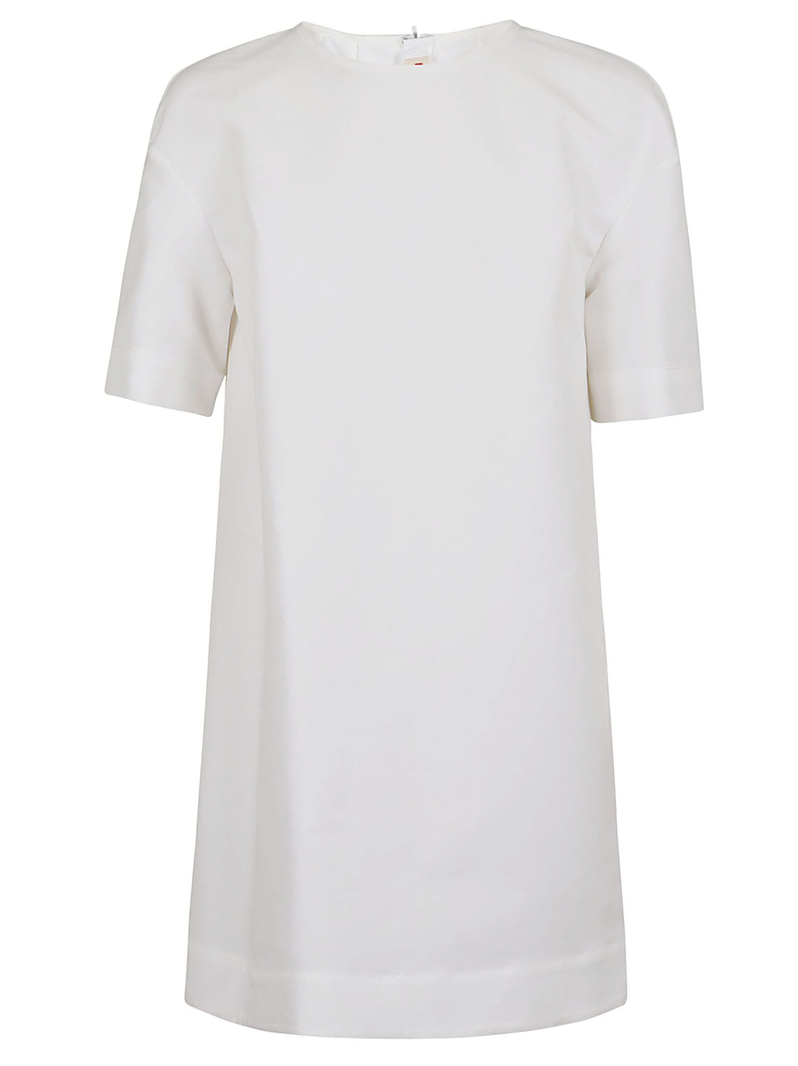 Shop Marni Dress In Lily White