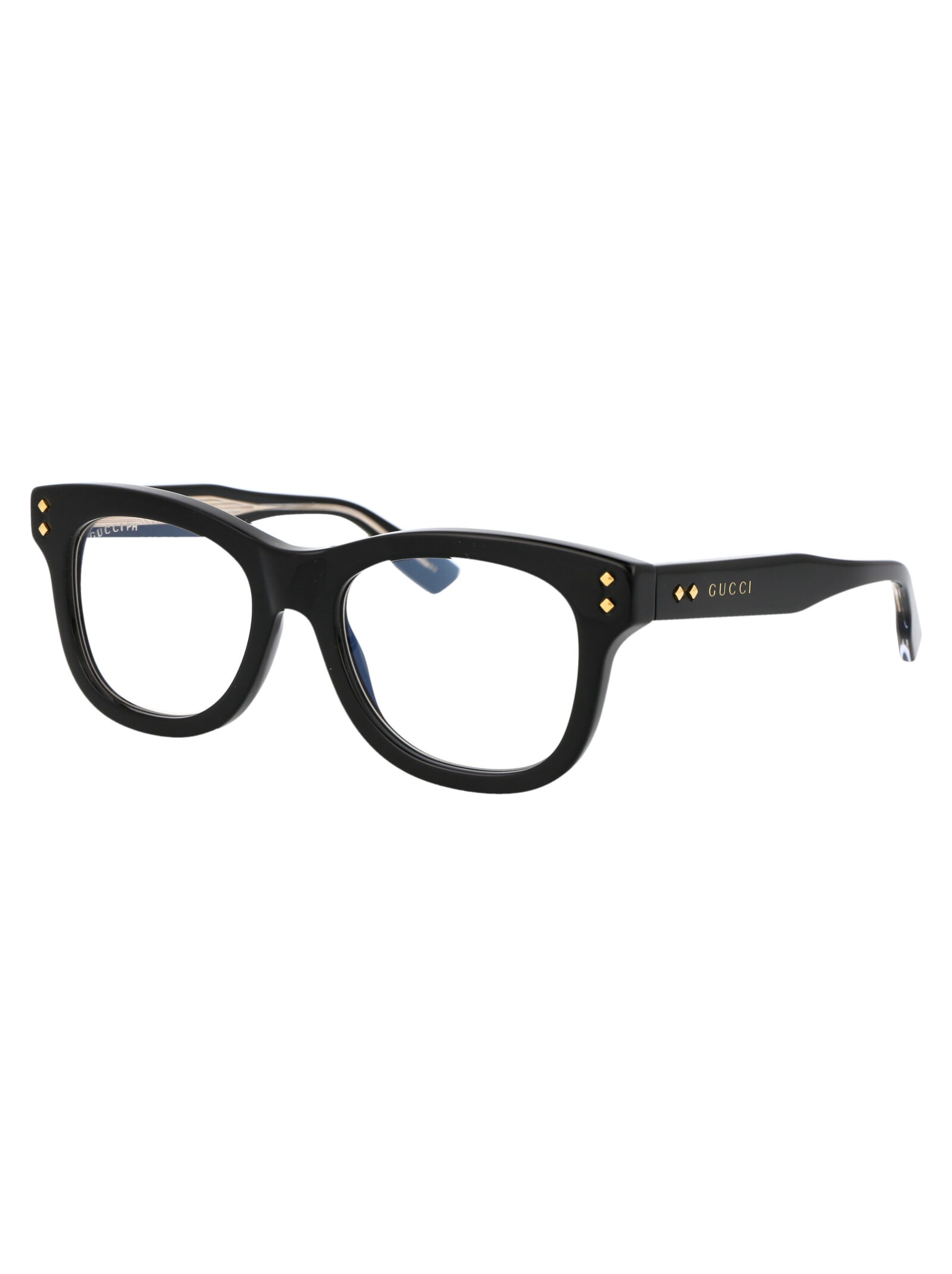 Shop Gucci Gg1086s Sunglasses In 001 Black Black Transparent