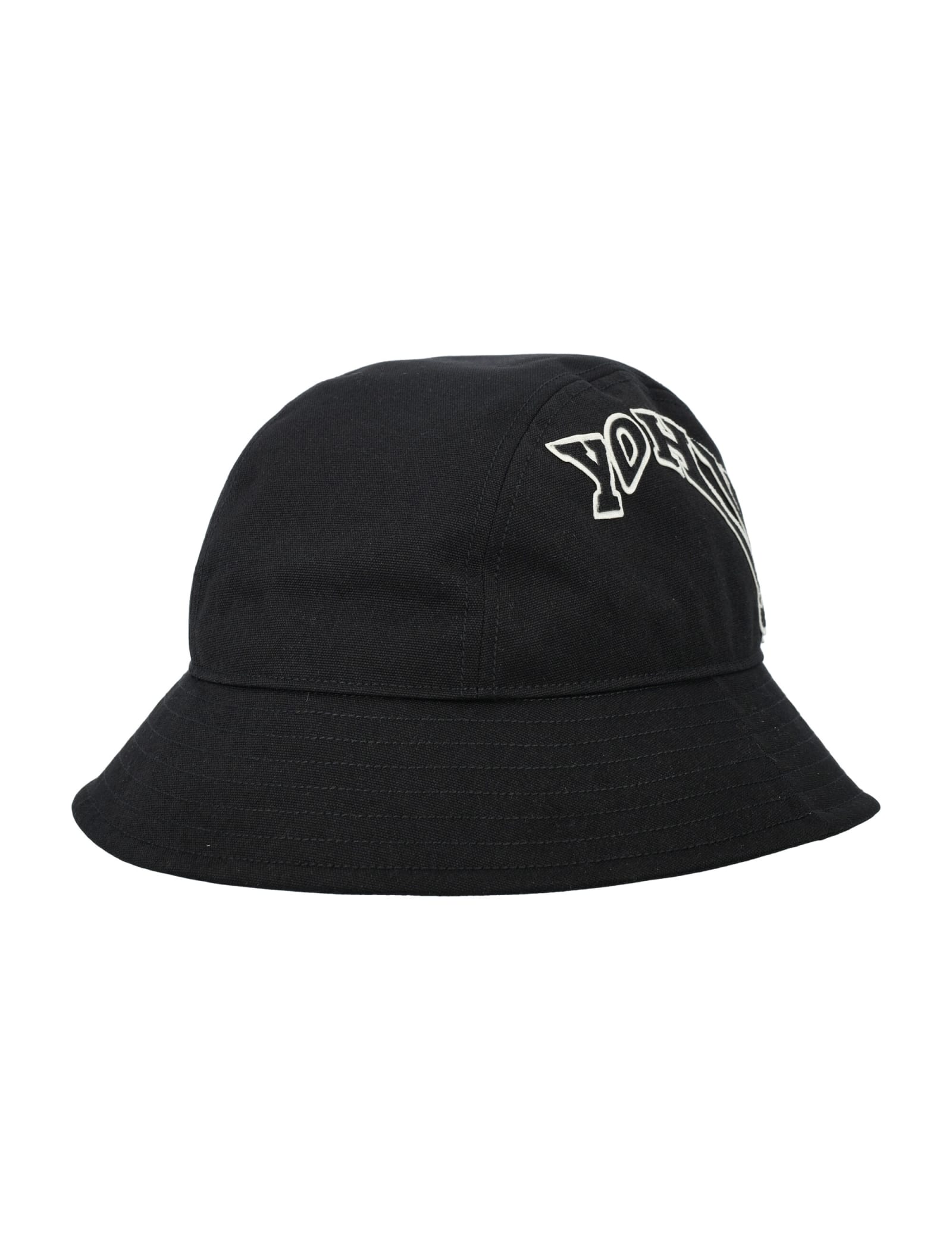 Shop Y-3 Yojhi Bucket Hat In Black