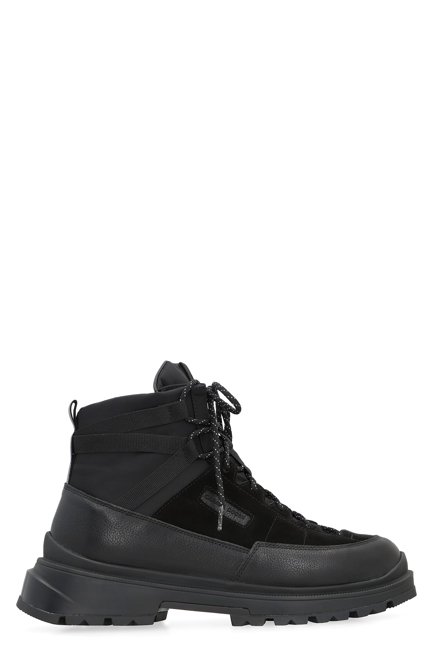 Leather Lace-up Boots