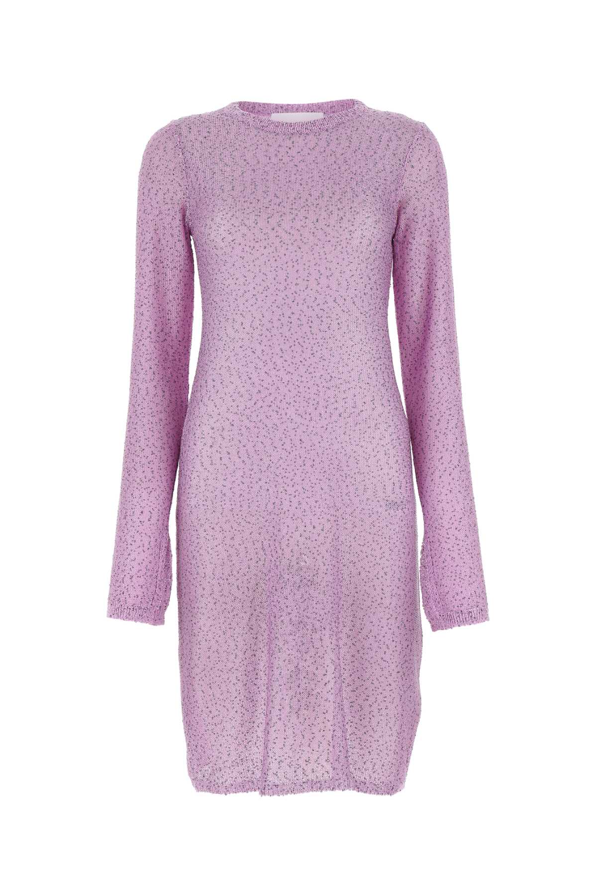 Lilac Polyester Dress
