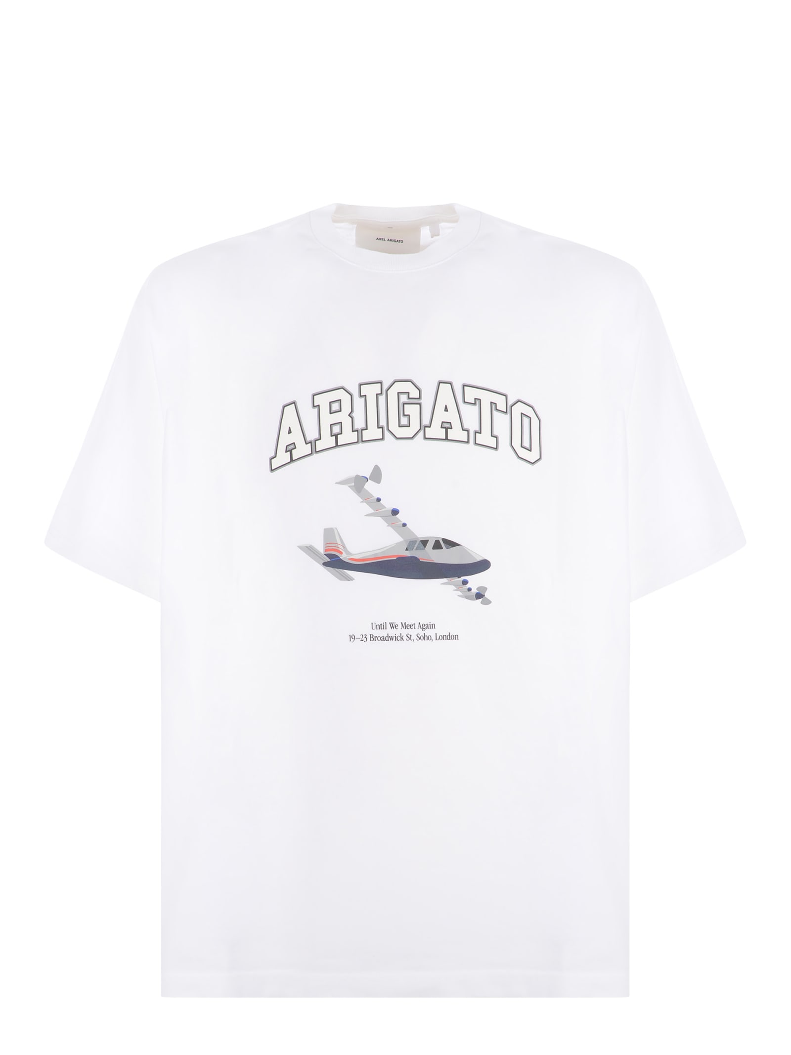 T-shirt Axel Arigato voyage In Cotone