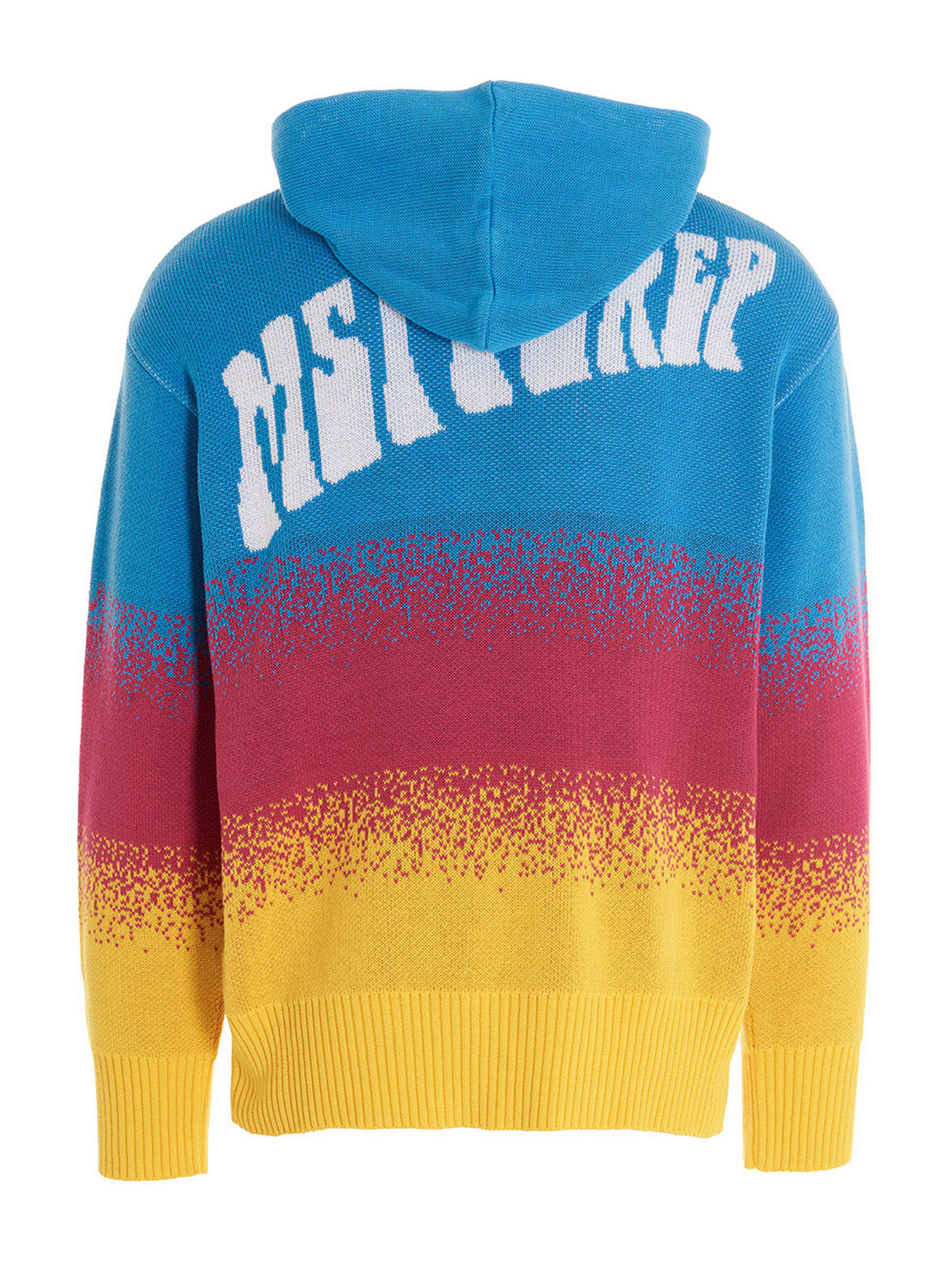 Shop Msftsrep Logo Hooded Sweater In Multicolor