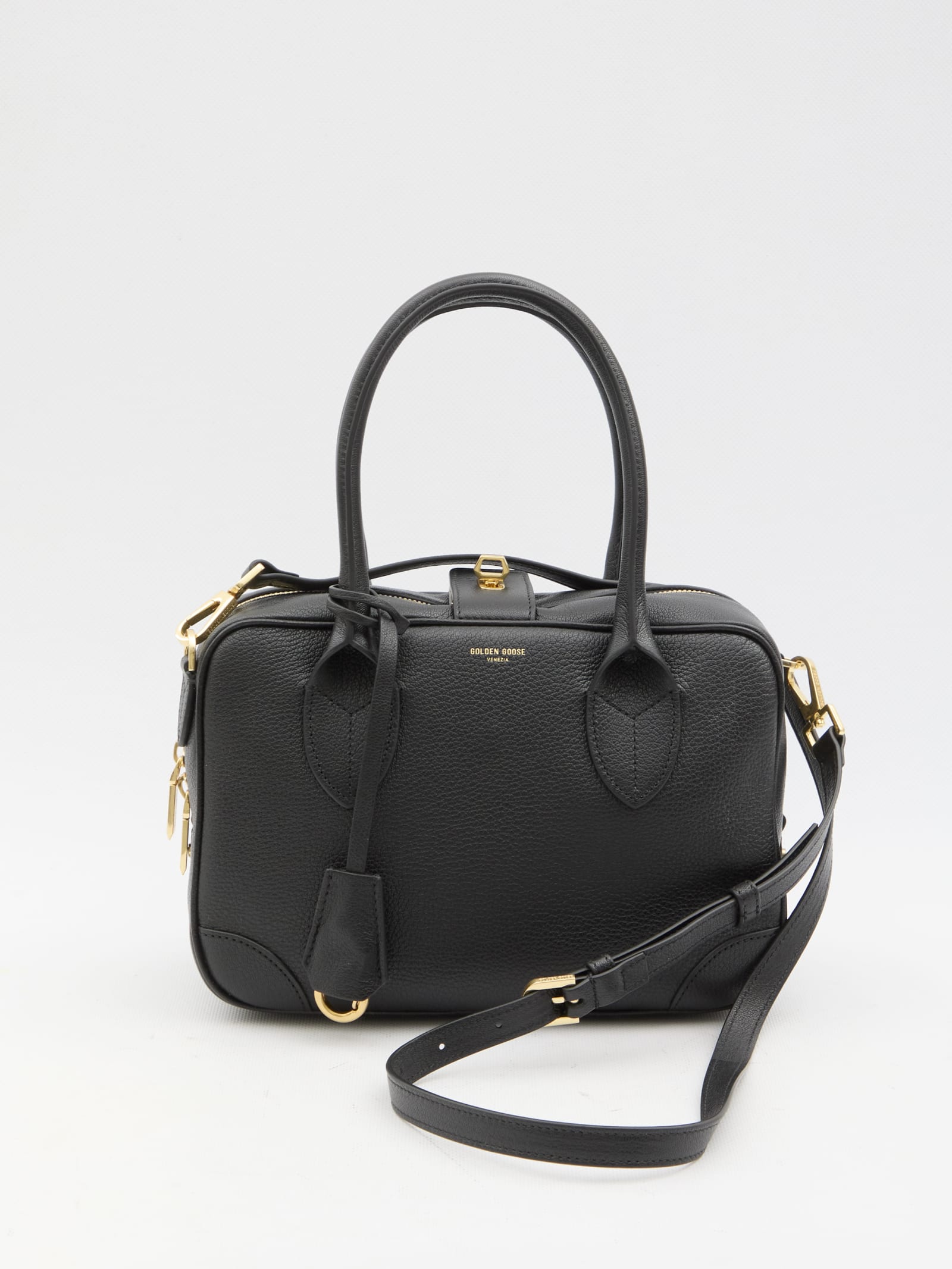 Shop Golden Goose Vita Bag In Black